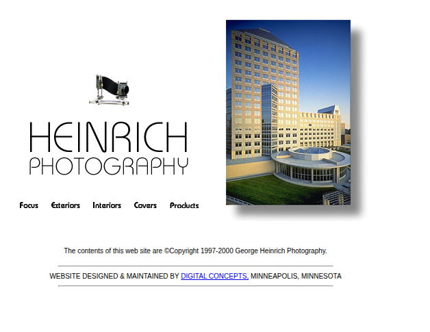 Screenshot of heinrich.mpls.com