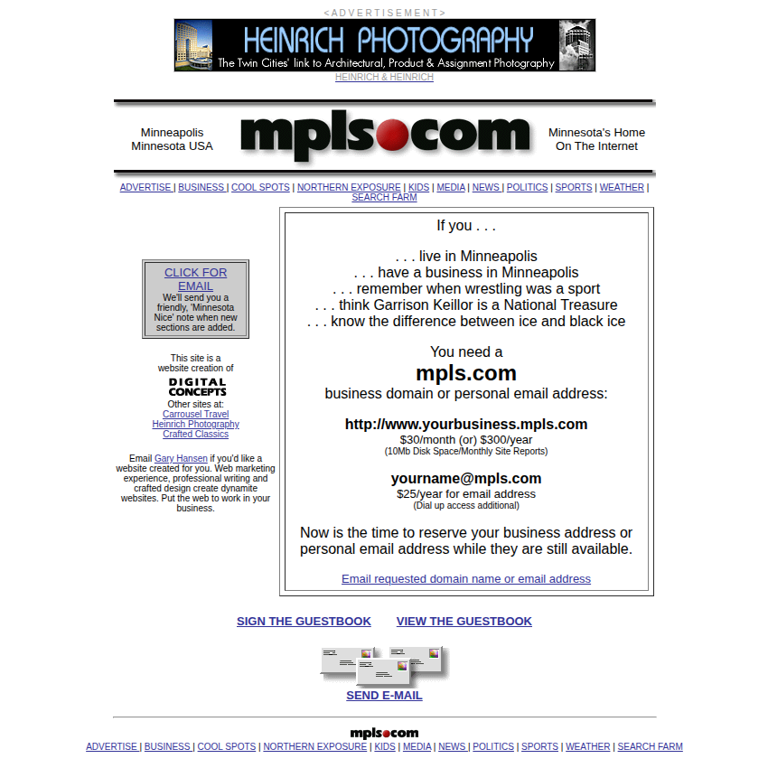 Screenshot of mpls.com