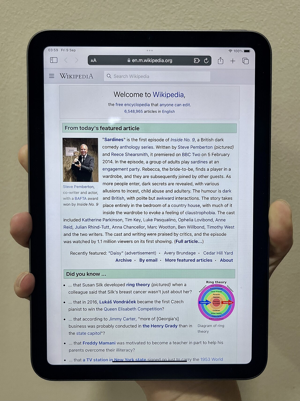 
<span>iPad mini (6th generation)</span>
