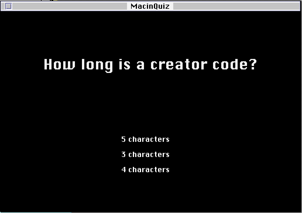 Macinquiz screenshot 3