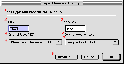 Types Change Cm screenshot 1