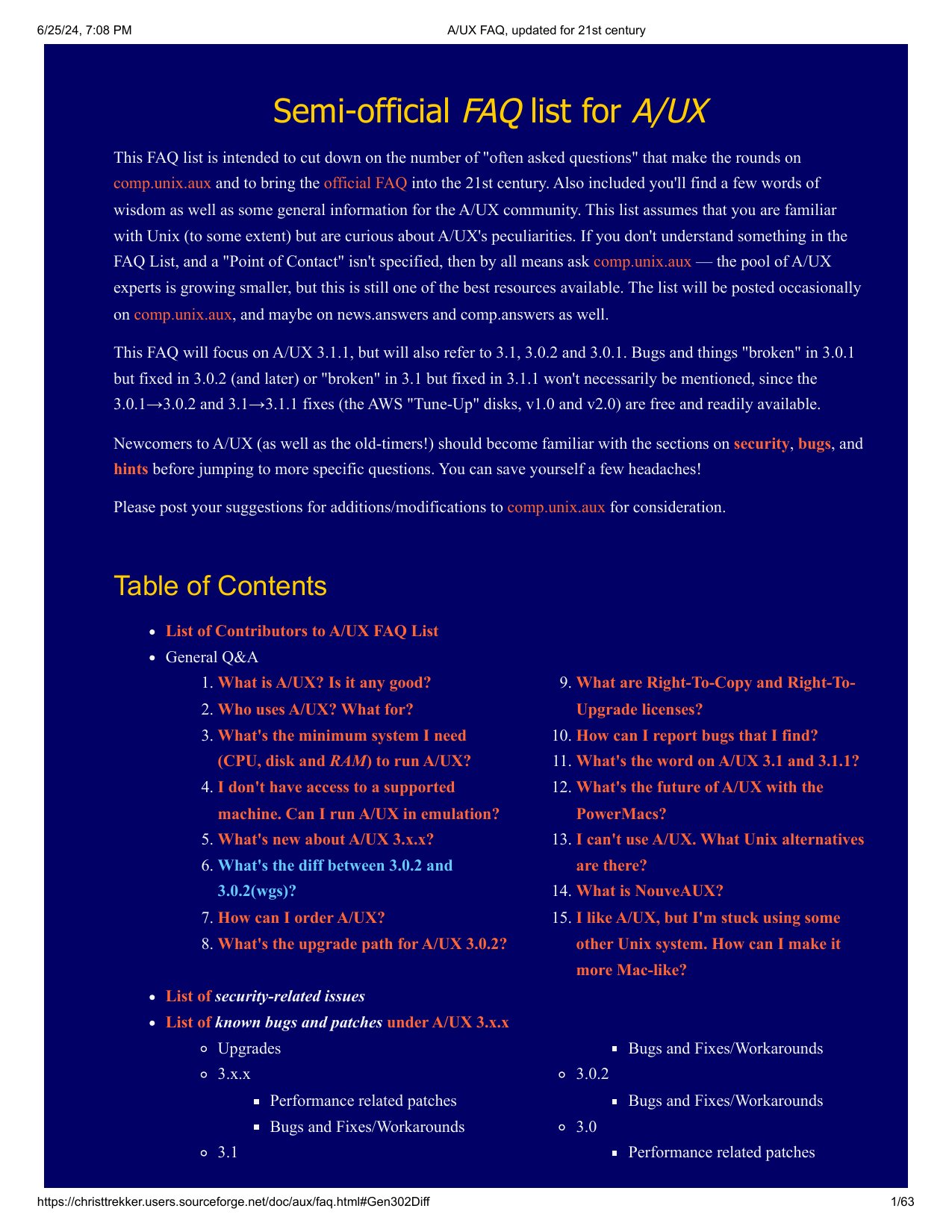 A UX FAQ updated for 21st century