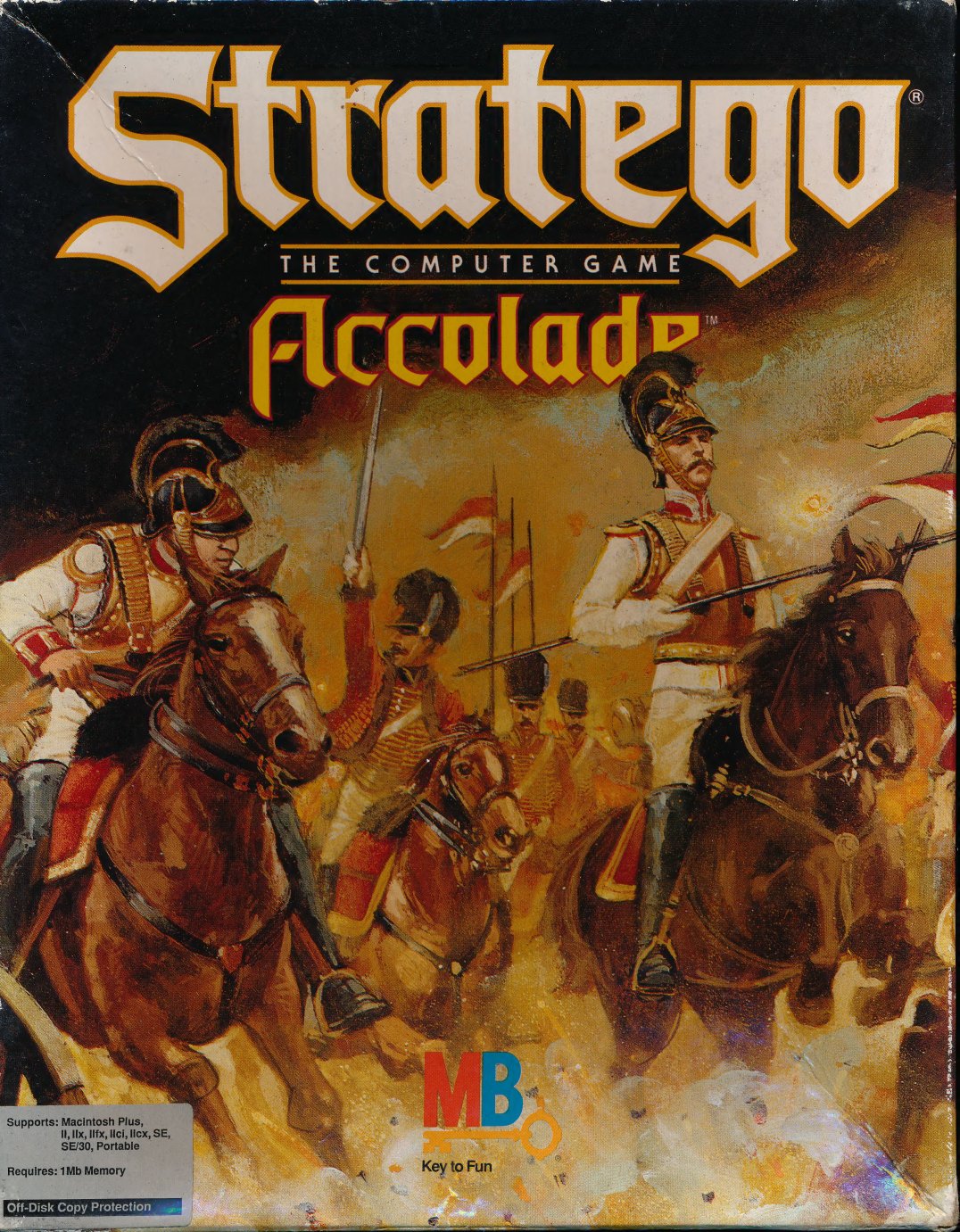 Accolade Stratego for Macintosh manual