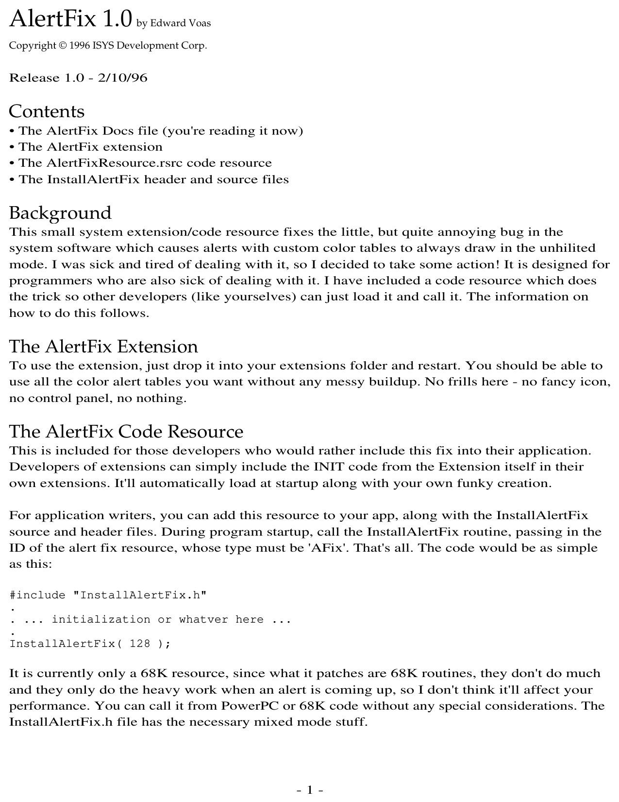 AlertFix Docs