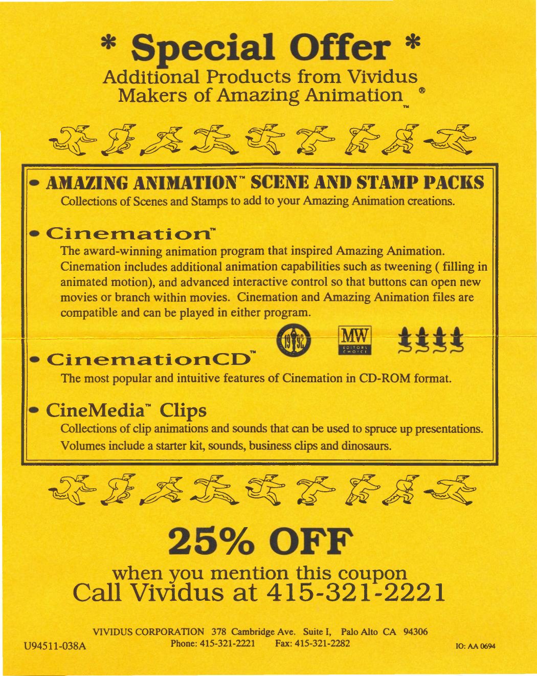 Amazing Animation Special Offer