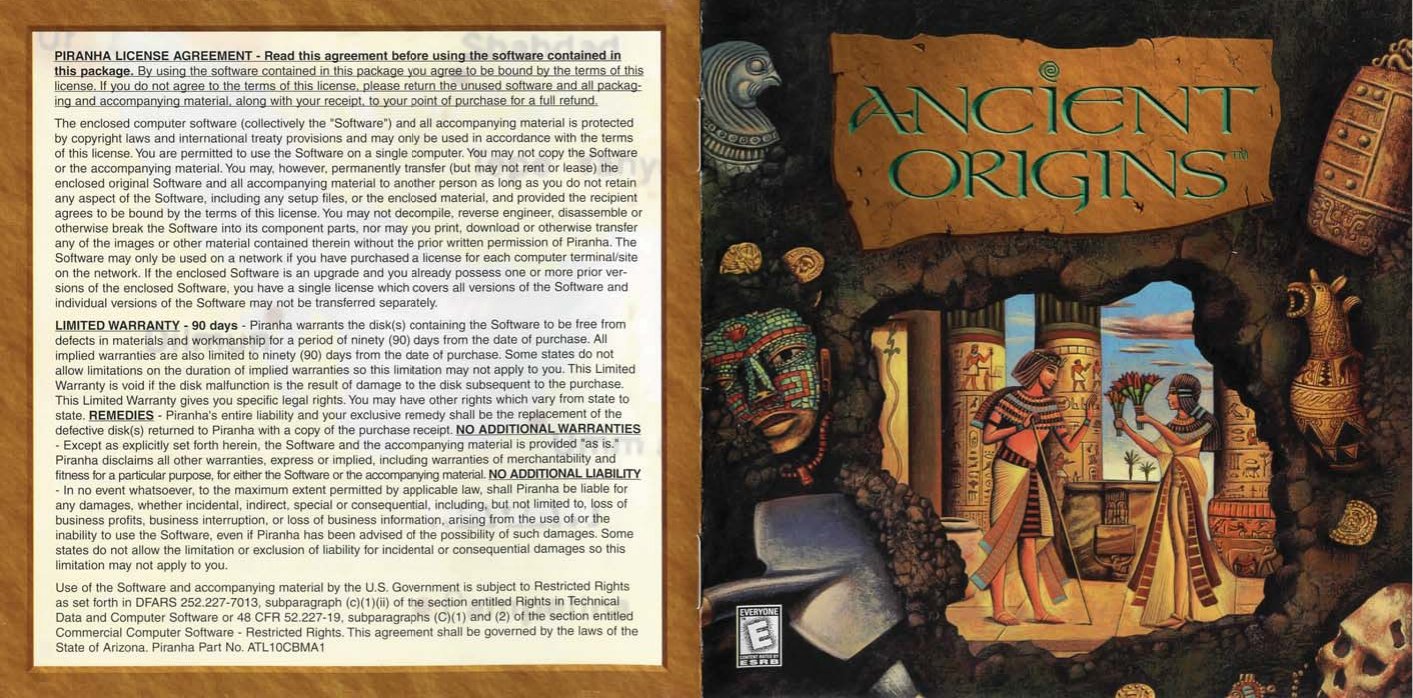 Ancient Origins Manual