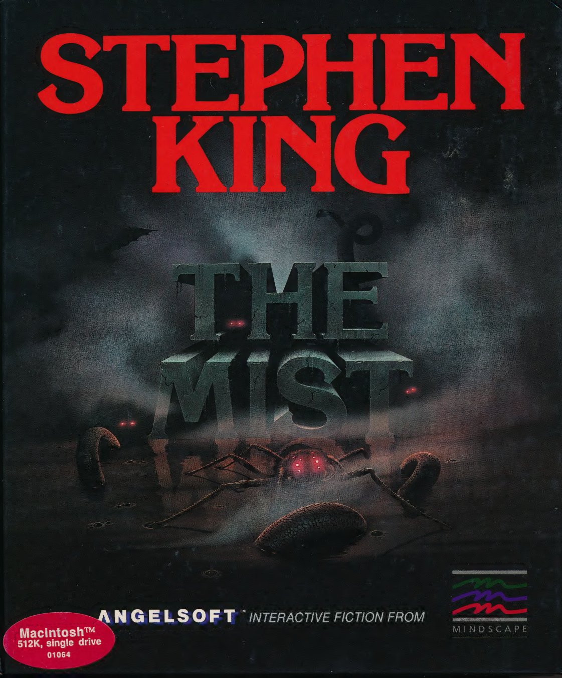 Angelsoft Mindscape Stephen King The Mist for Macintosh manual