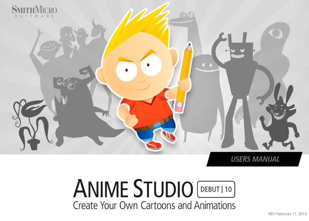 Anime Studio Debut 10 Users Manual