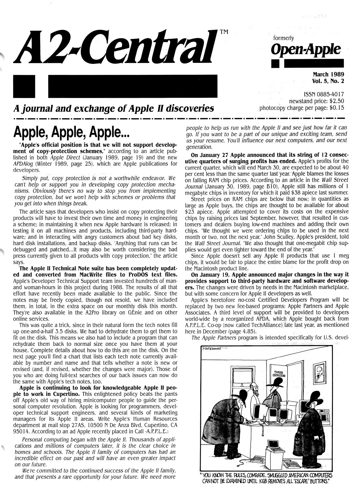 A2 Central 1989 03 March 1989 Vol 5 No 2