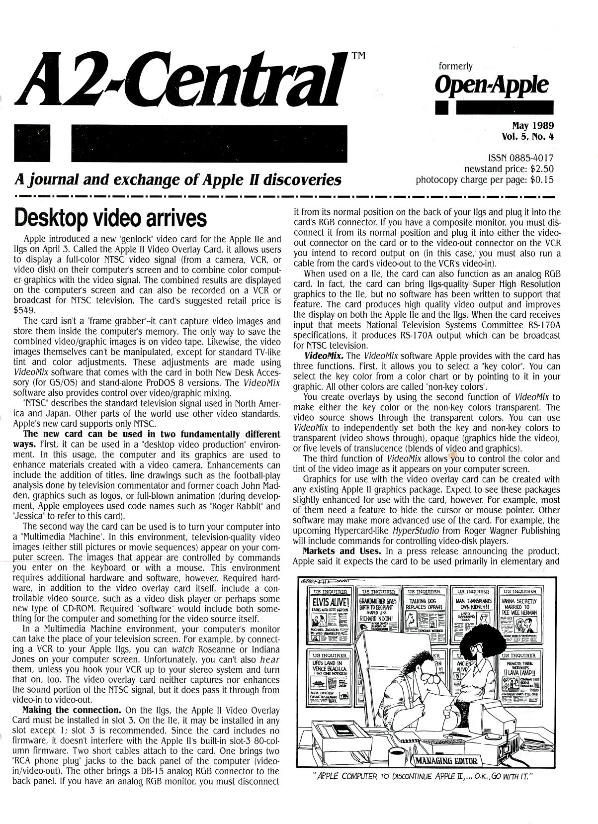 A2 Central 1989 05 May 1989 Vol 5 No 4