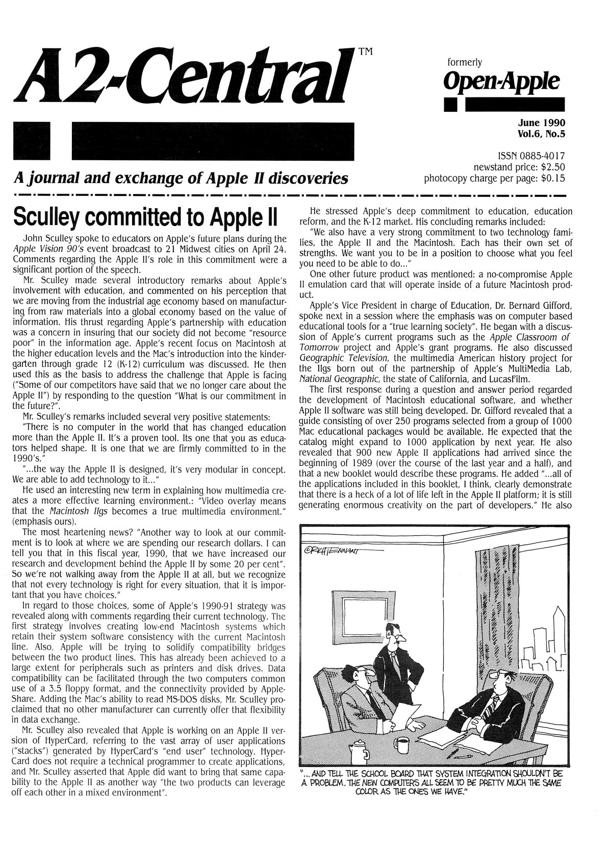 A2 Central 1990 06 June 1990 Vol 6 No 5