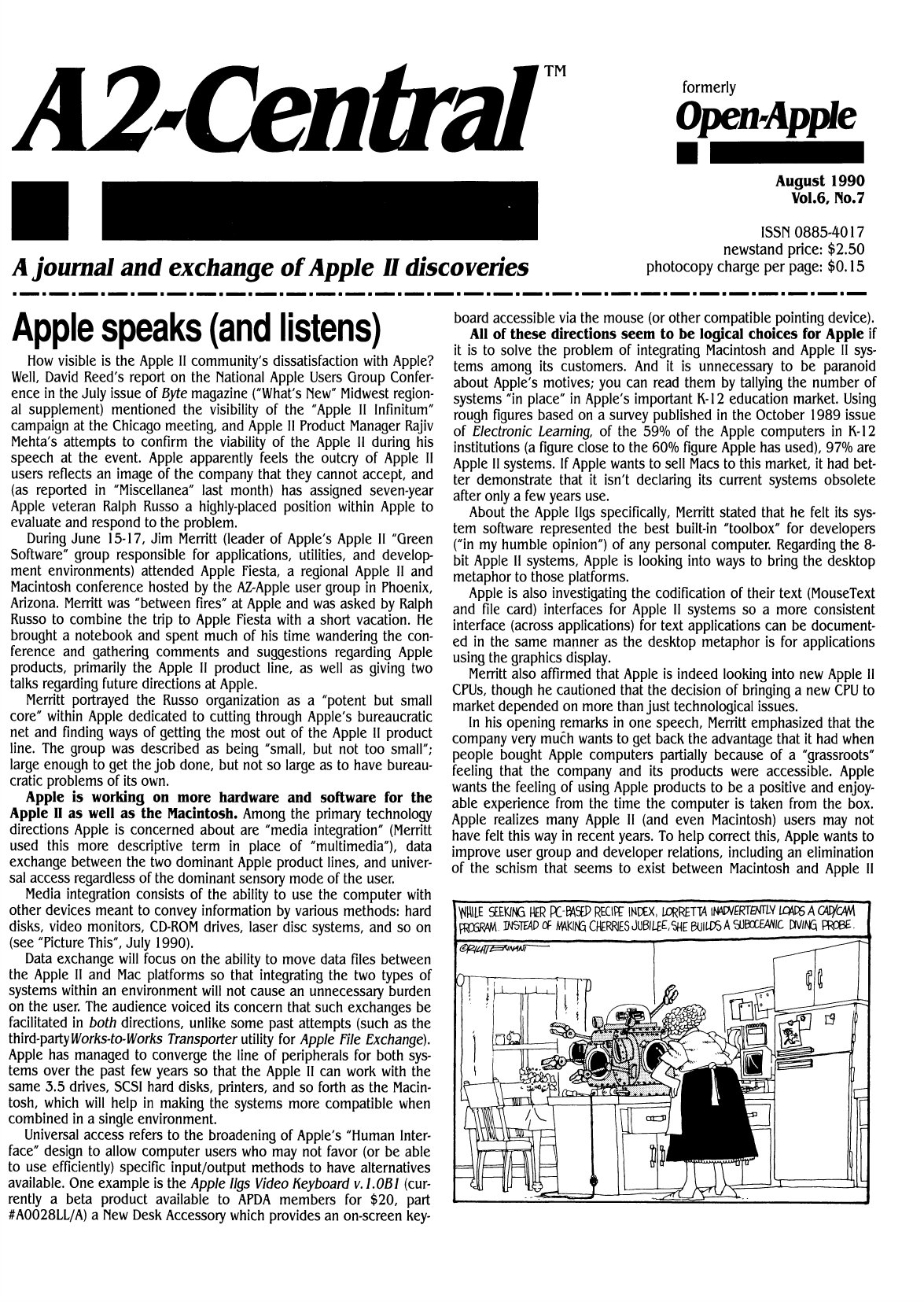 A2 Central 1990 08 August 1990 Vol 6 No 7
