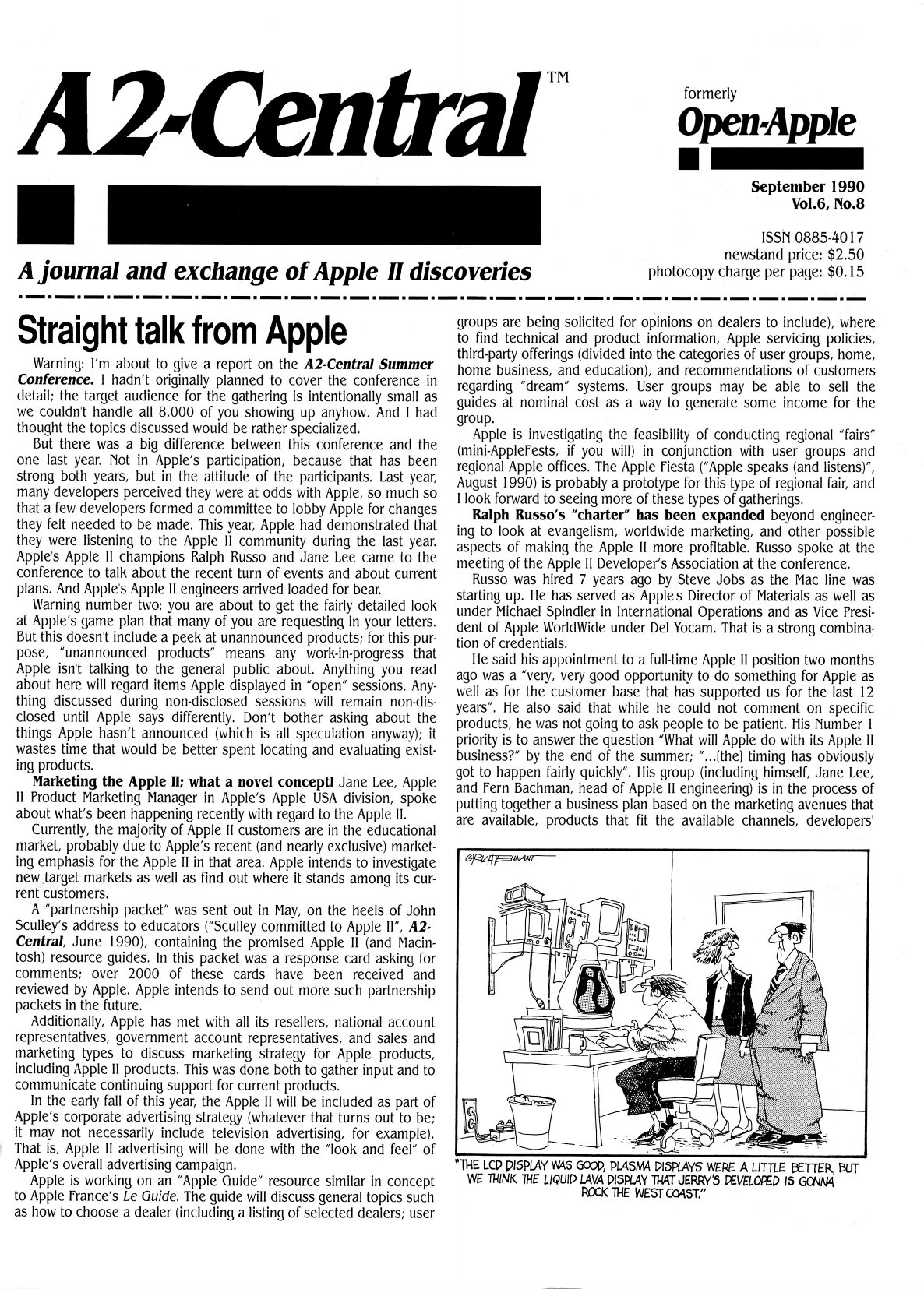 A2 Central 1990 09 September 1990 Vol 6 No 8