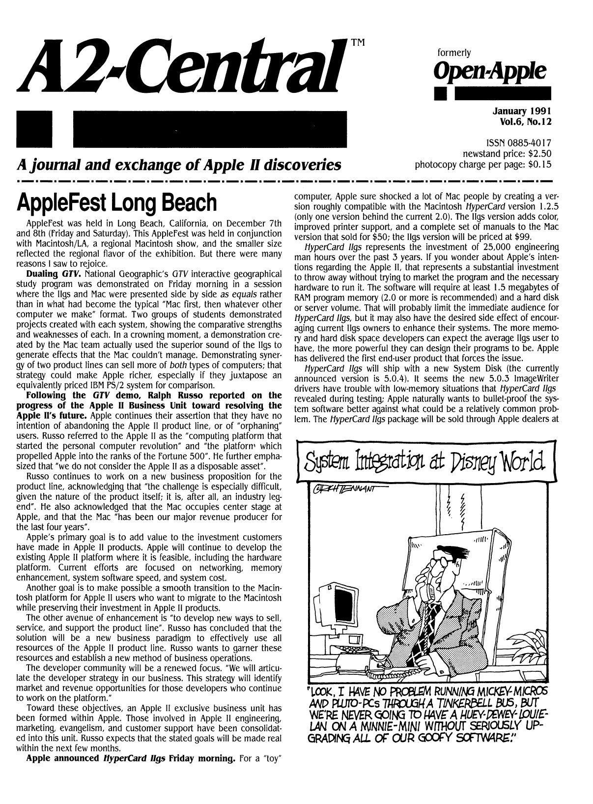 A2 Central 1991 01 January 1991 Vol 6 No 12