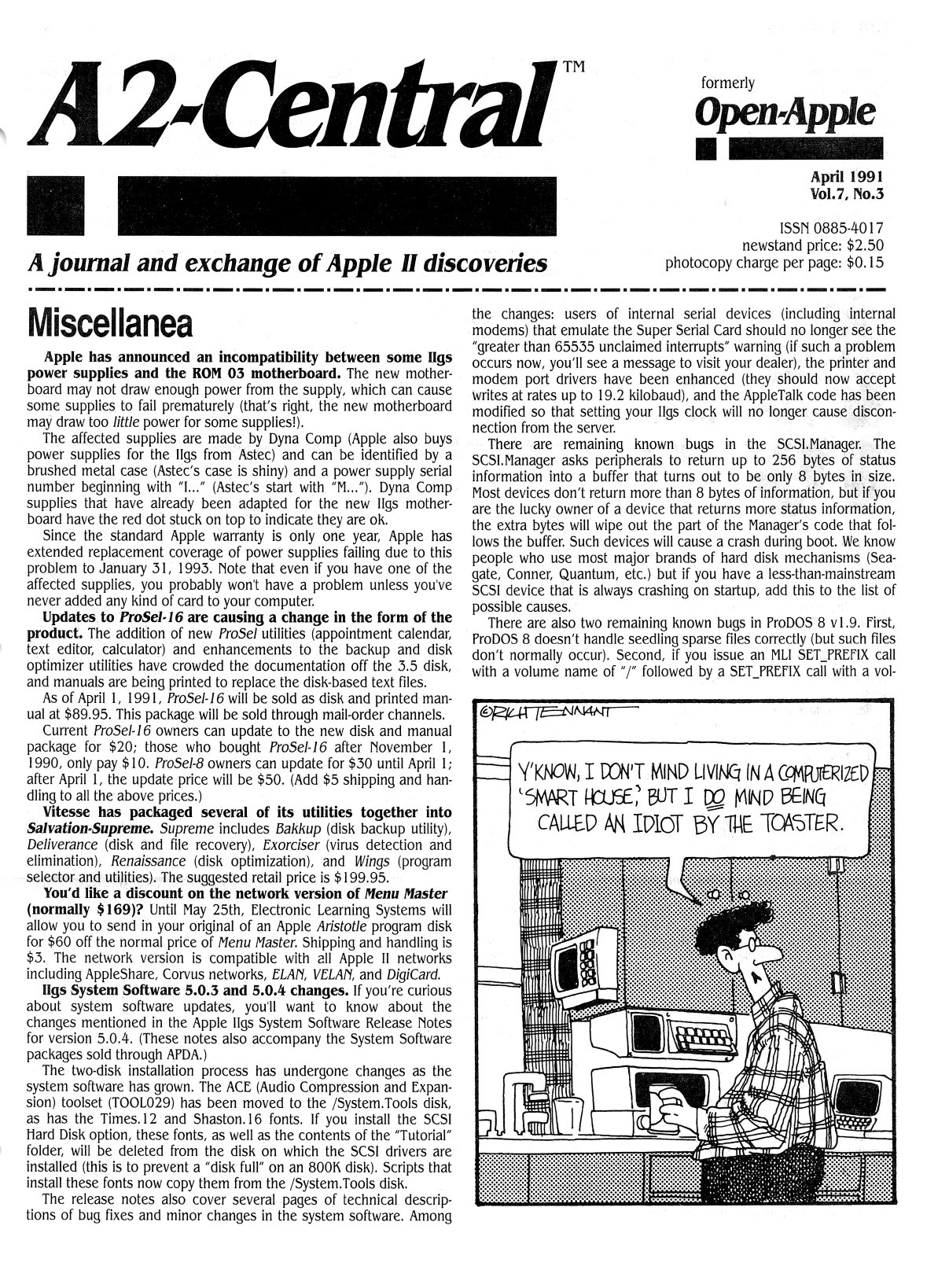 A2 Central 1991 04 April 1991 Vol 7 No 3
