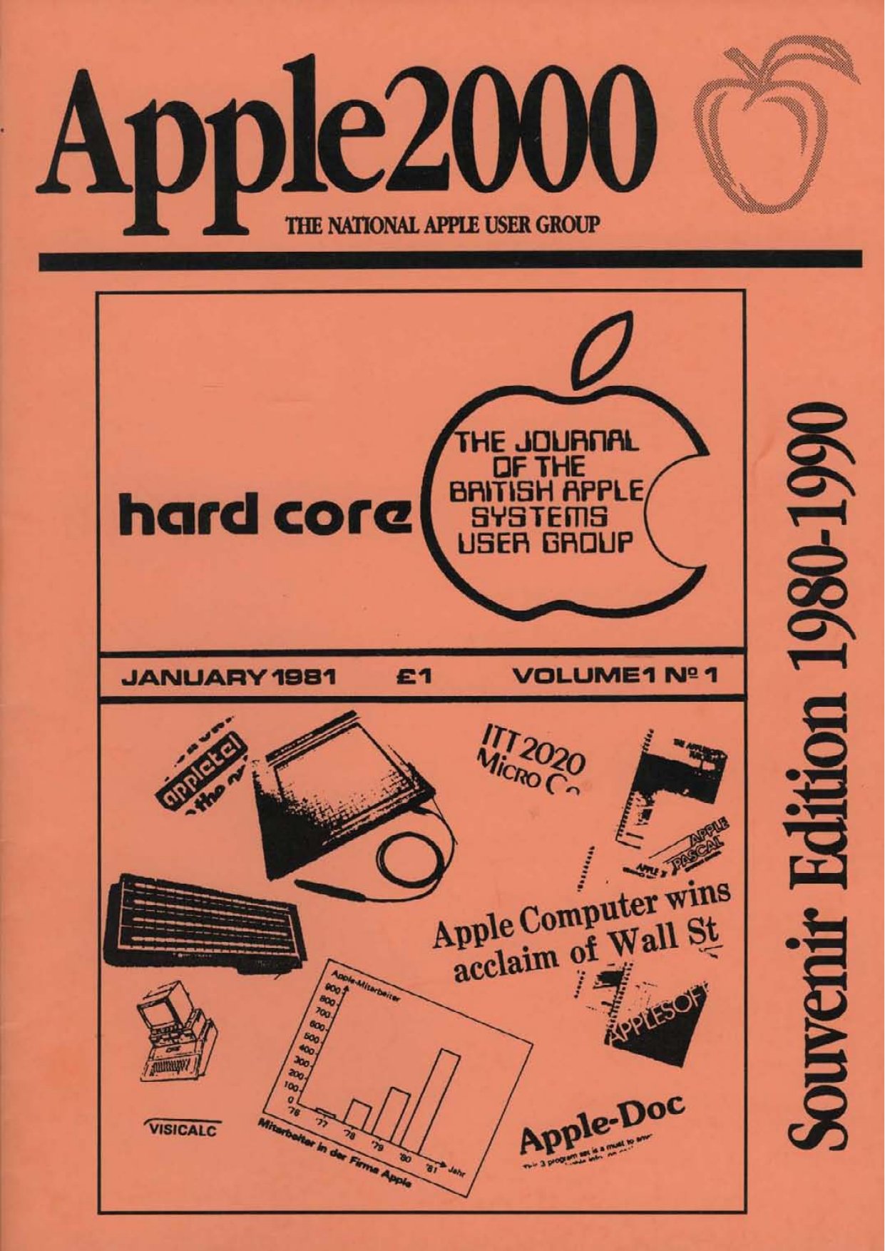 Apple 2000 Souvenir Edition 1980 1990 1990 BASUG GB