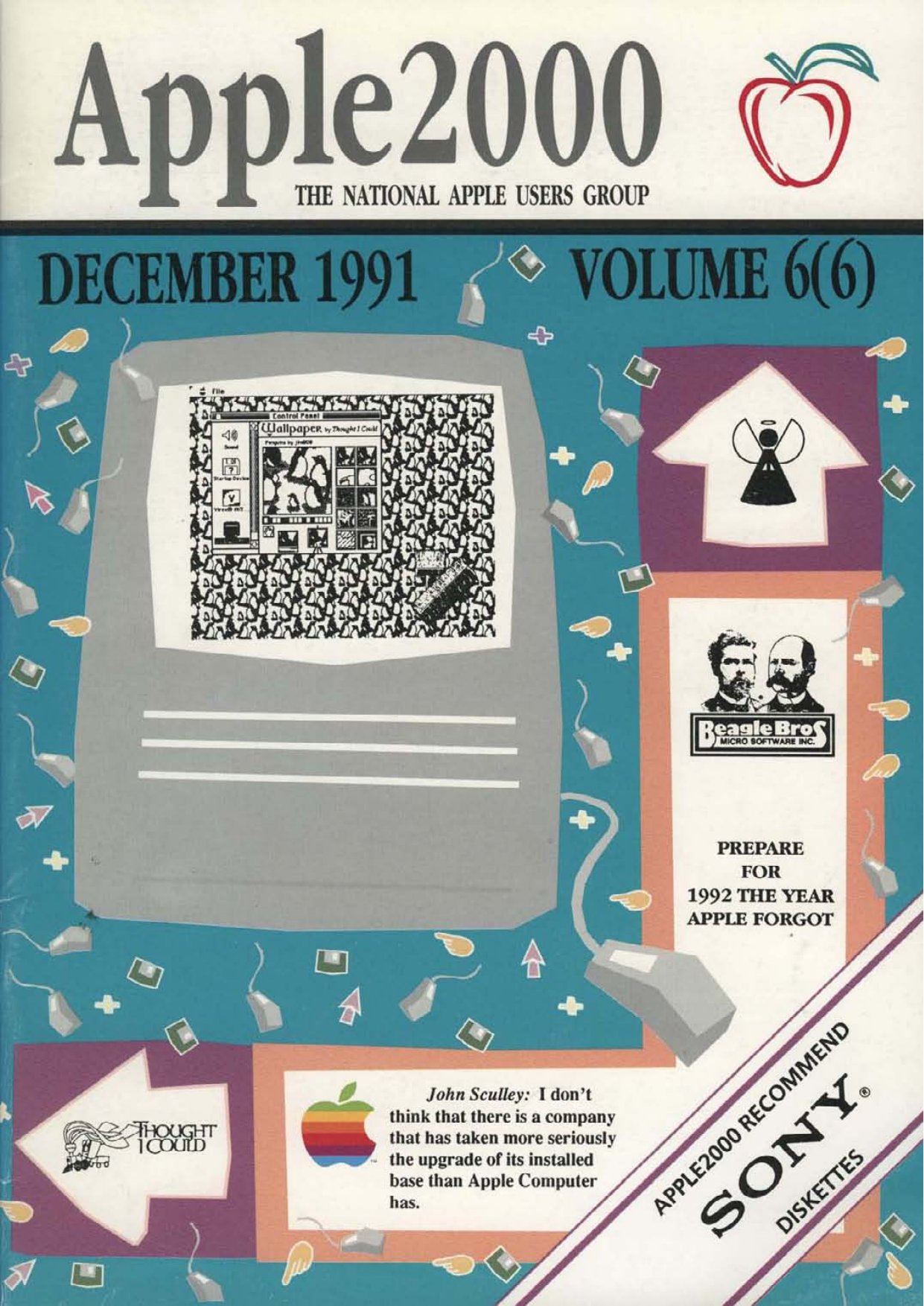 Apple 2000 Vol 6 No. 6 1991 12 BASUG GB