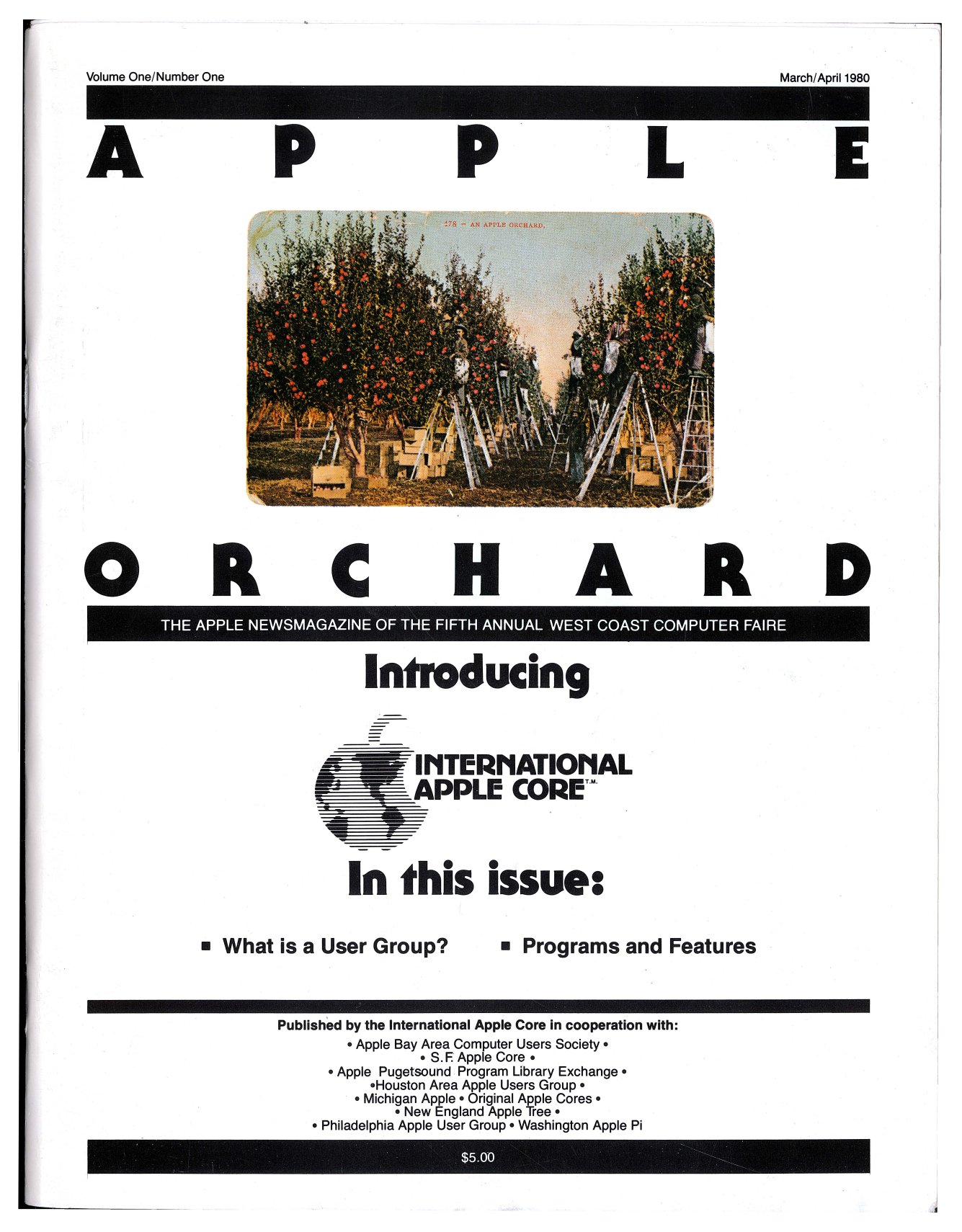 Apple Orchard v1n1 1980 Mar Apr
