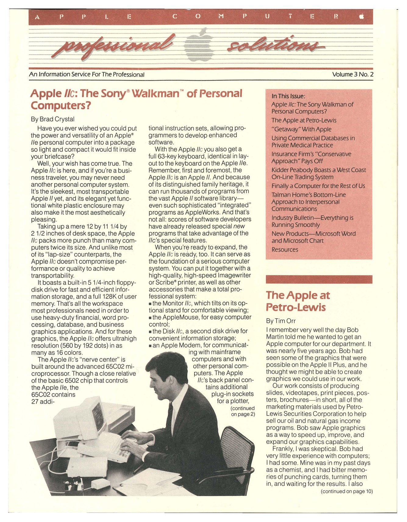apple professional solutions v3n2 1984 jun