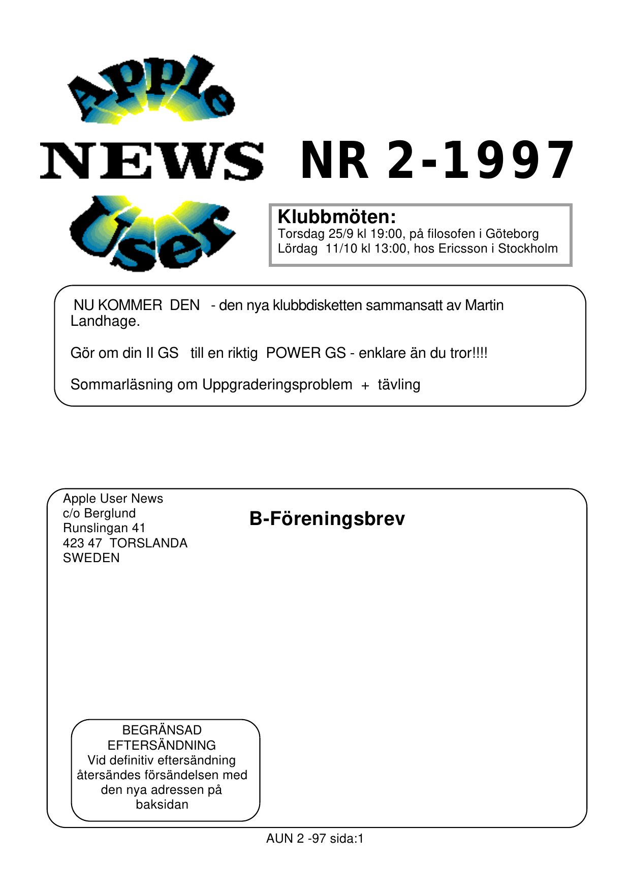 Apple User News 2 97