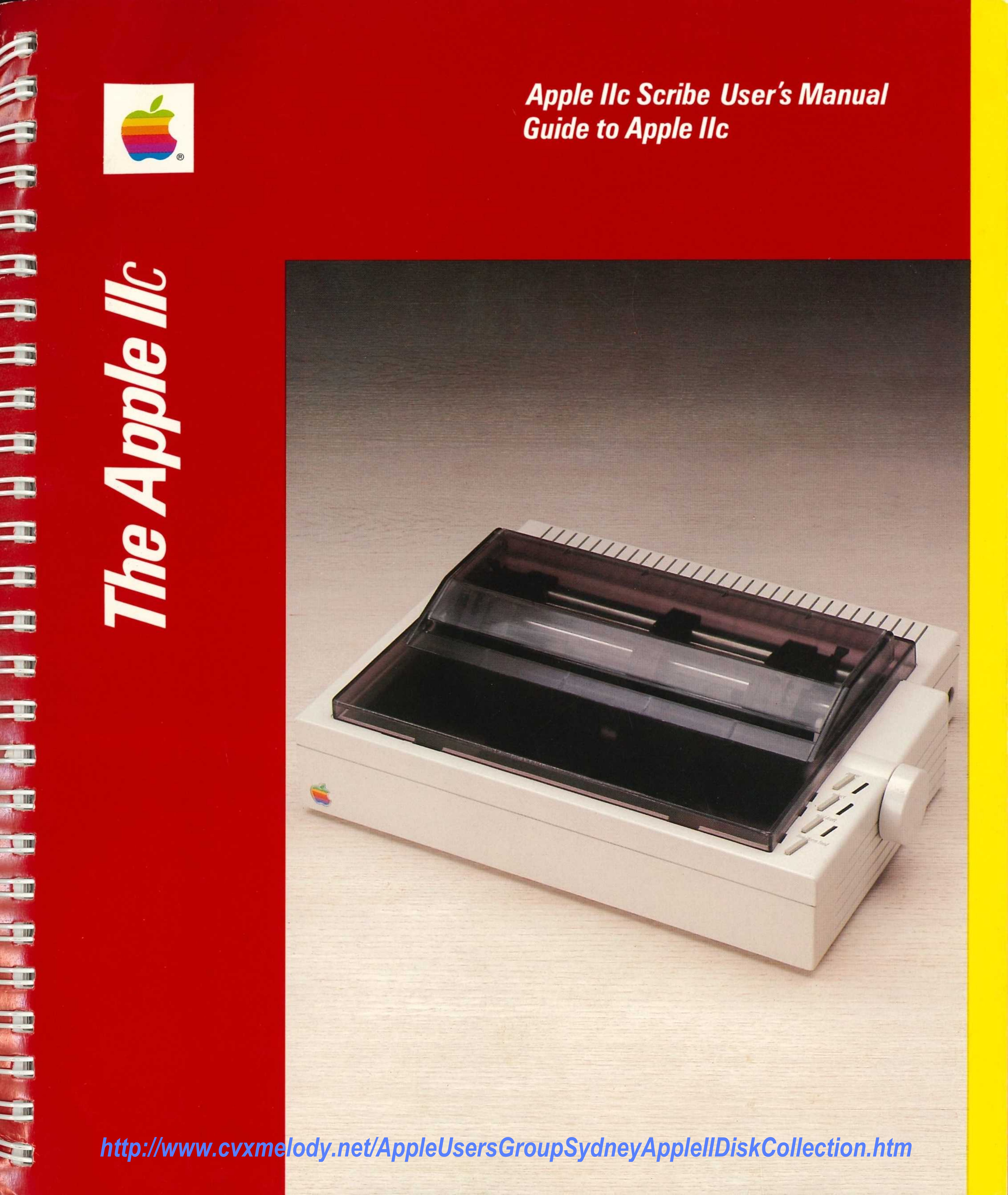 AppleIIcScribeUsersManualGuideToAppleIIc