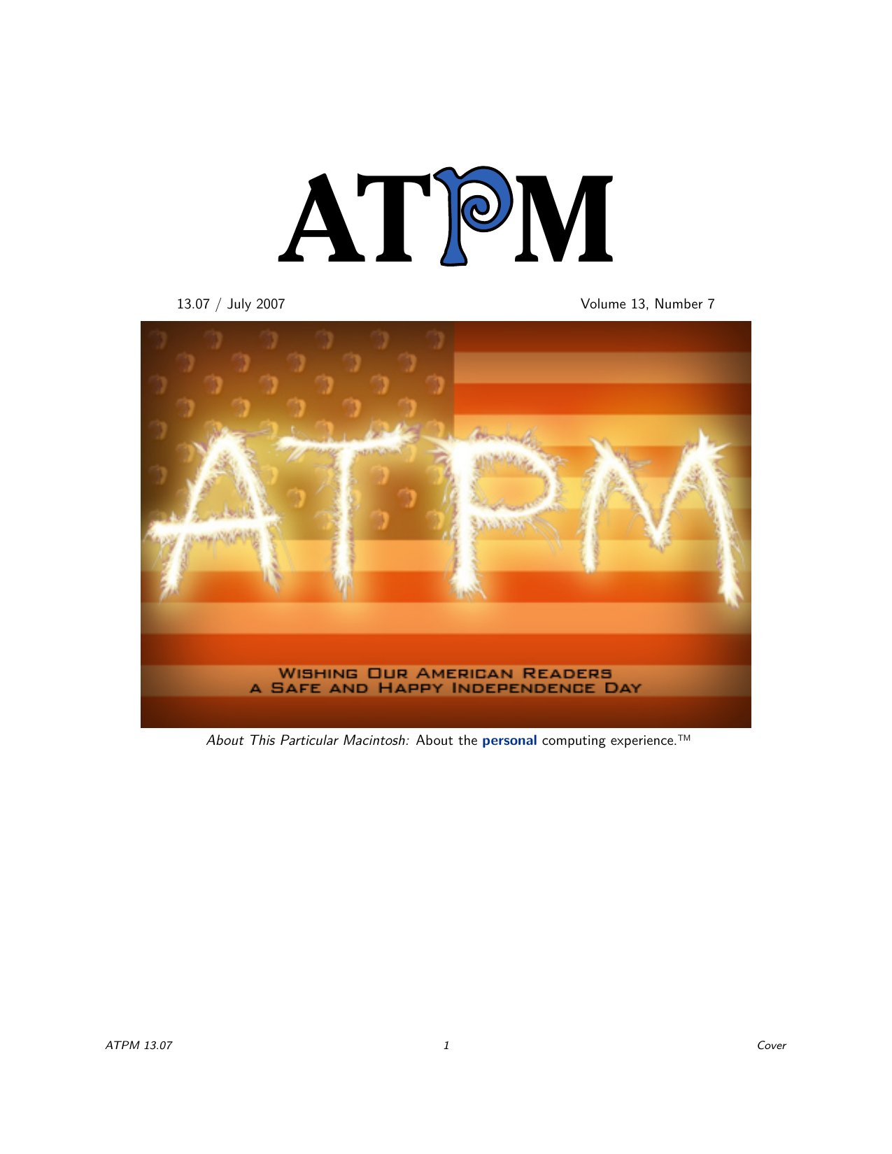 ATPMezineVolume13
