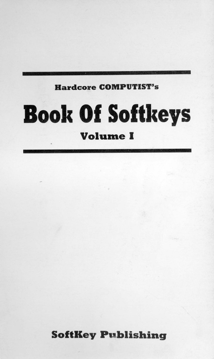 computist book of softkeys vol1