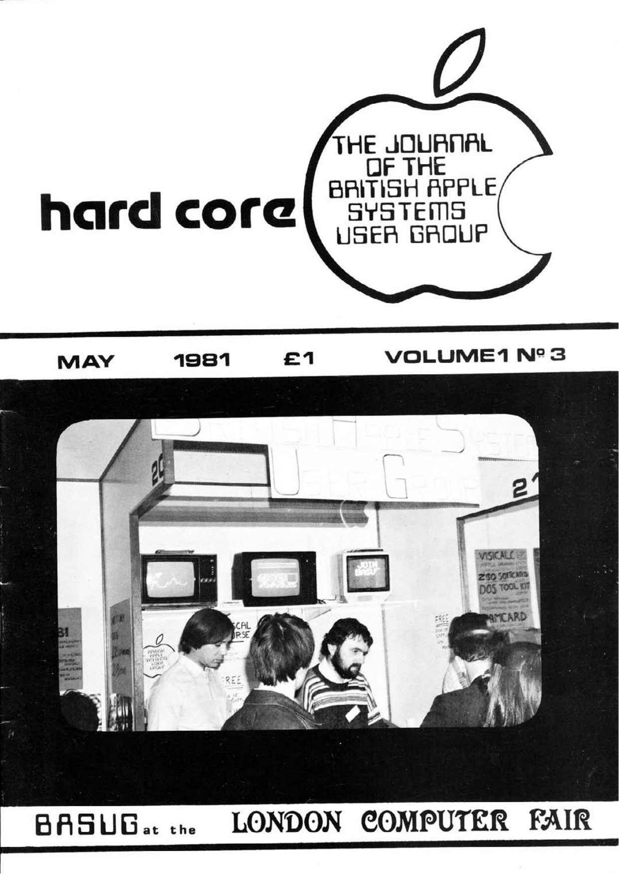 Hardcore Volume 1 No. 3 1981 05 BASUG GB