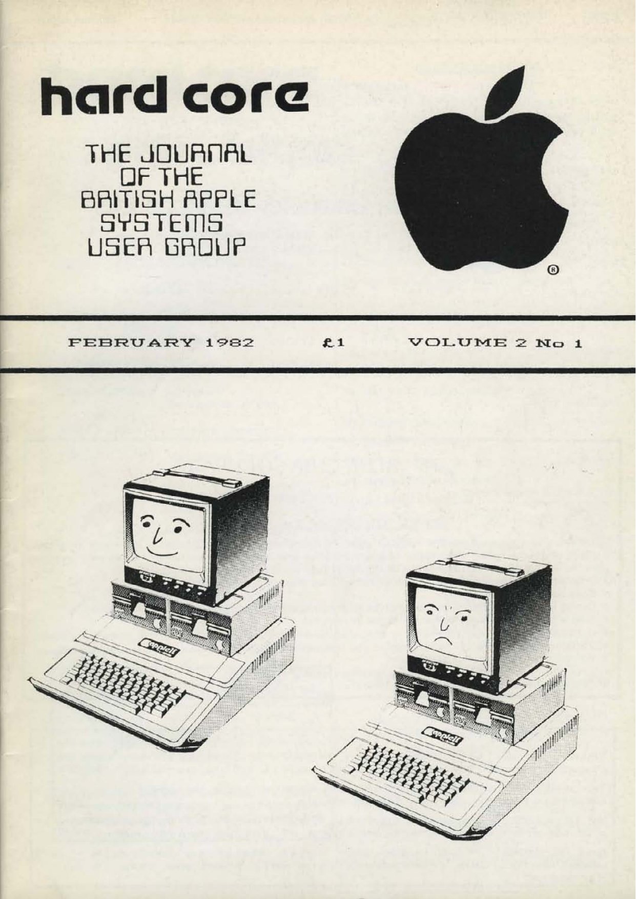 Hardcore Volume 2 No. 1 1982 02 BASUG GB