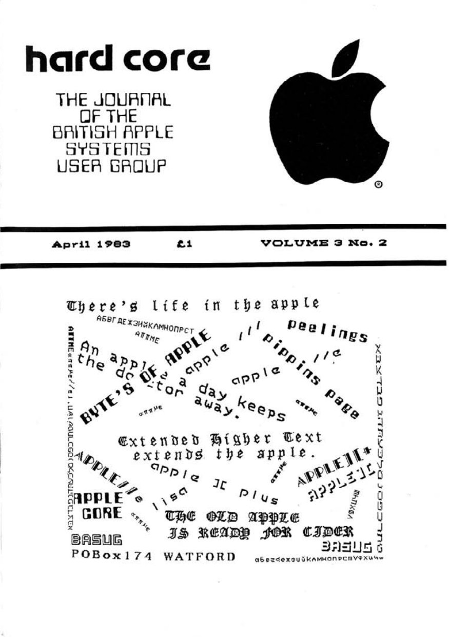 Hardcore Volume 3 No. 2 1983 04 BASUG GB