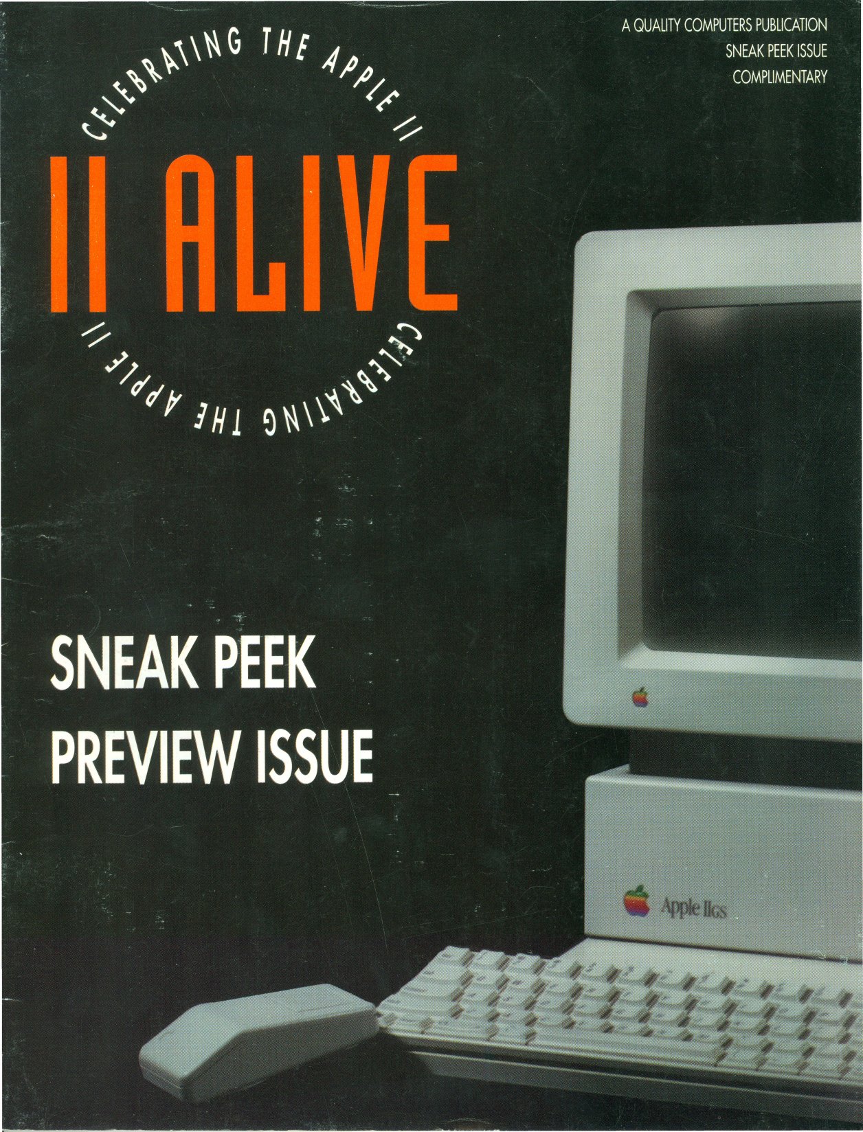II ALIVE Sneak Peek Preview Issue 1993