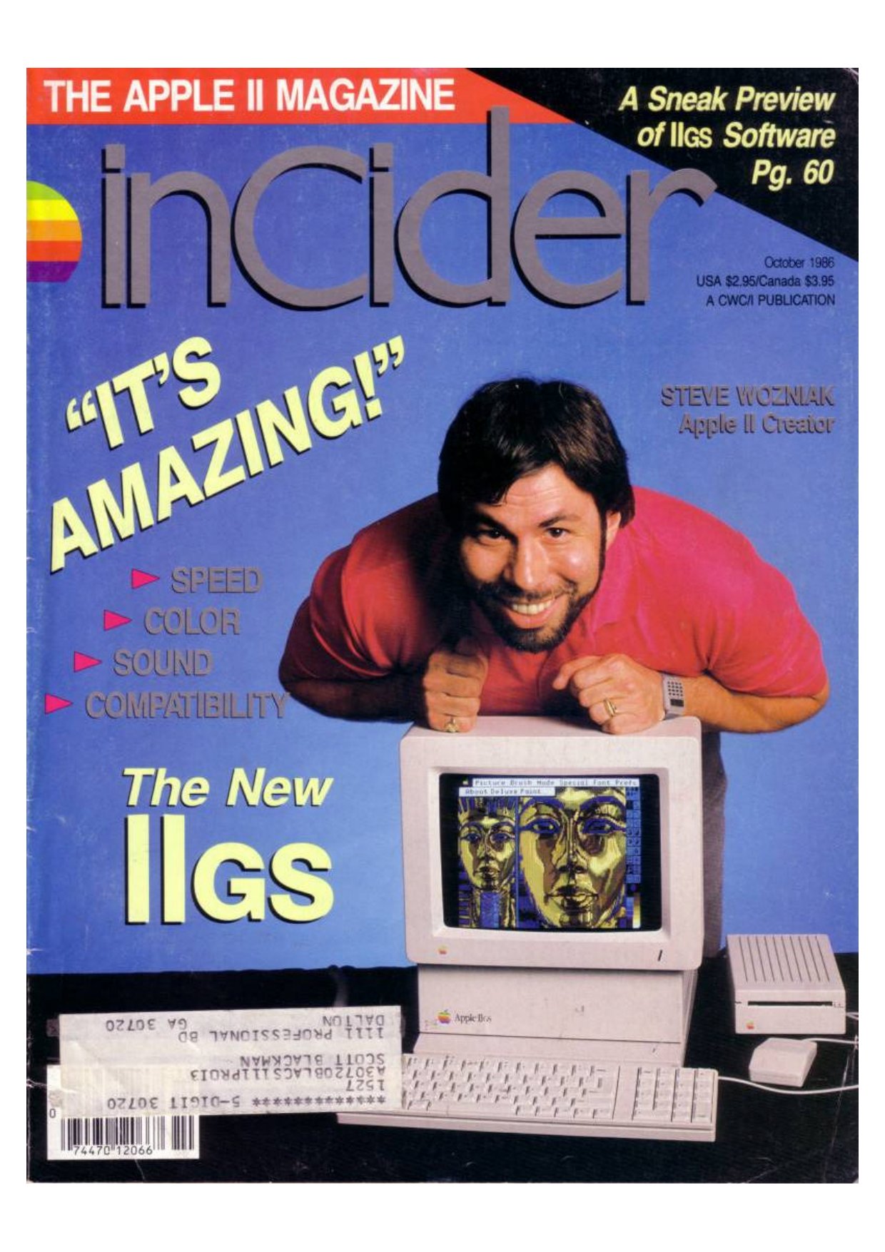 Incider 1986 10 Back to the Future Apples Amazing GS