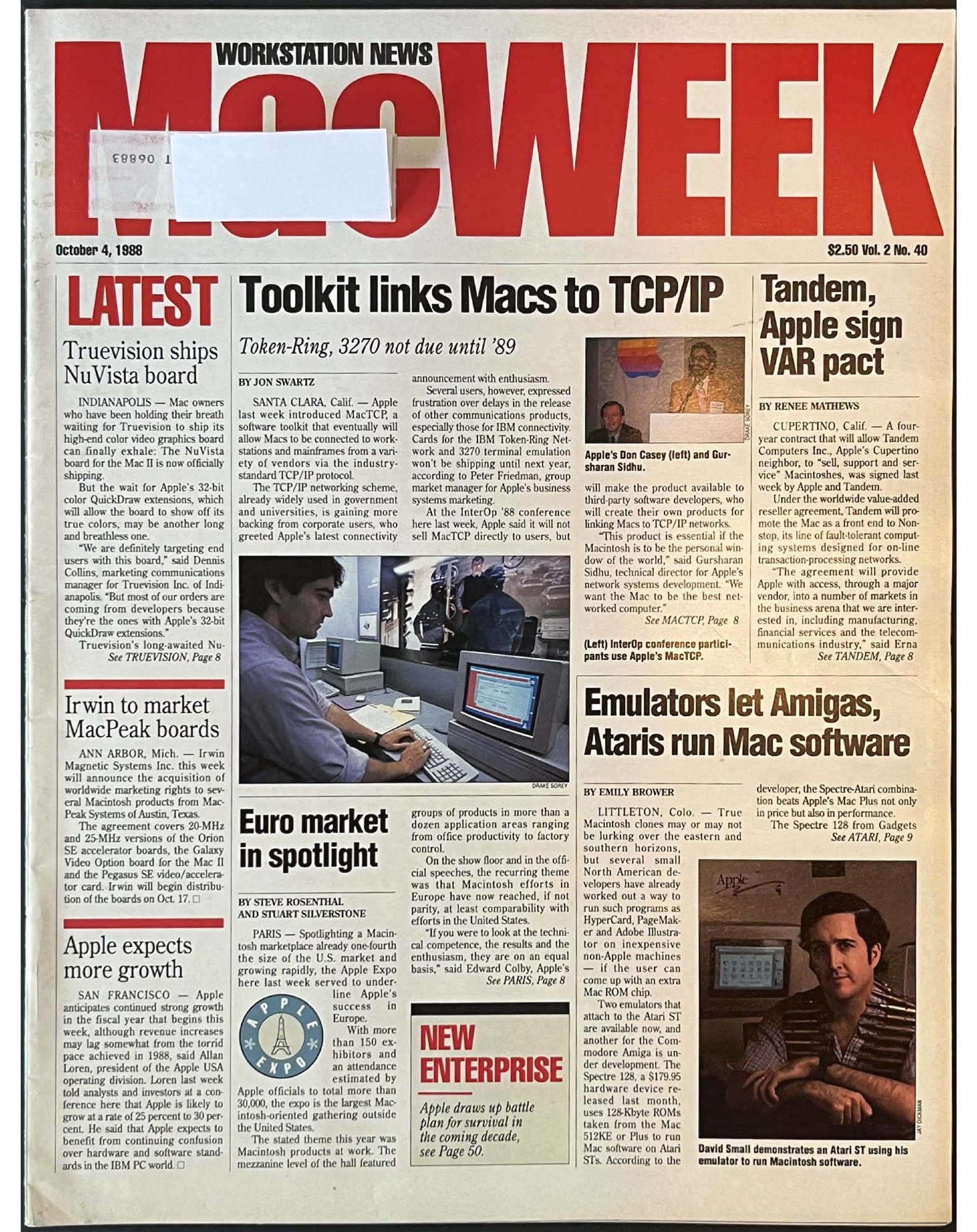 mac week v 2 n 40
