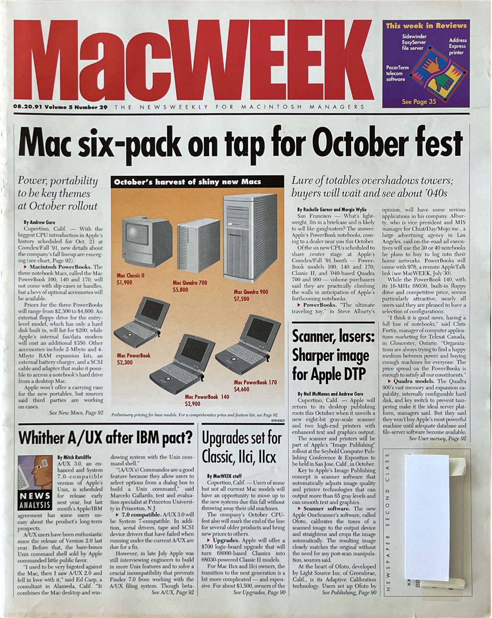 mac week v 5 n 29