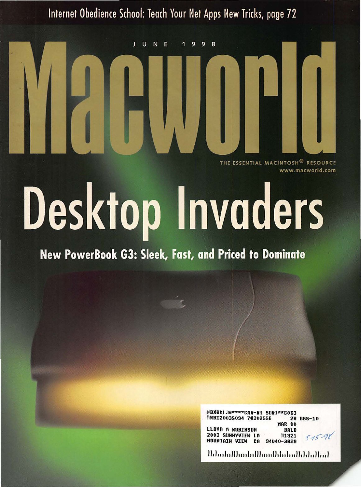 MacWorld 9806 June 1998