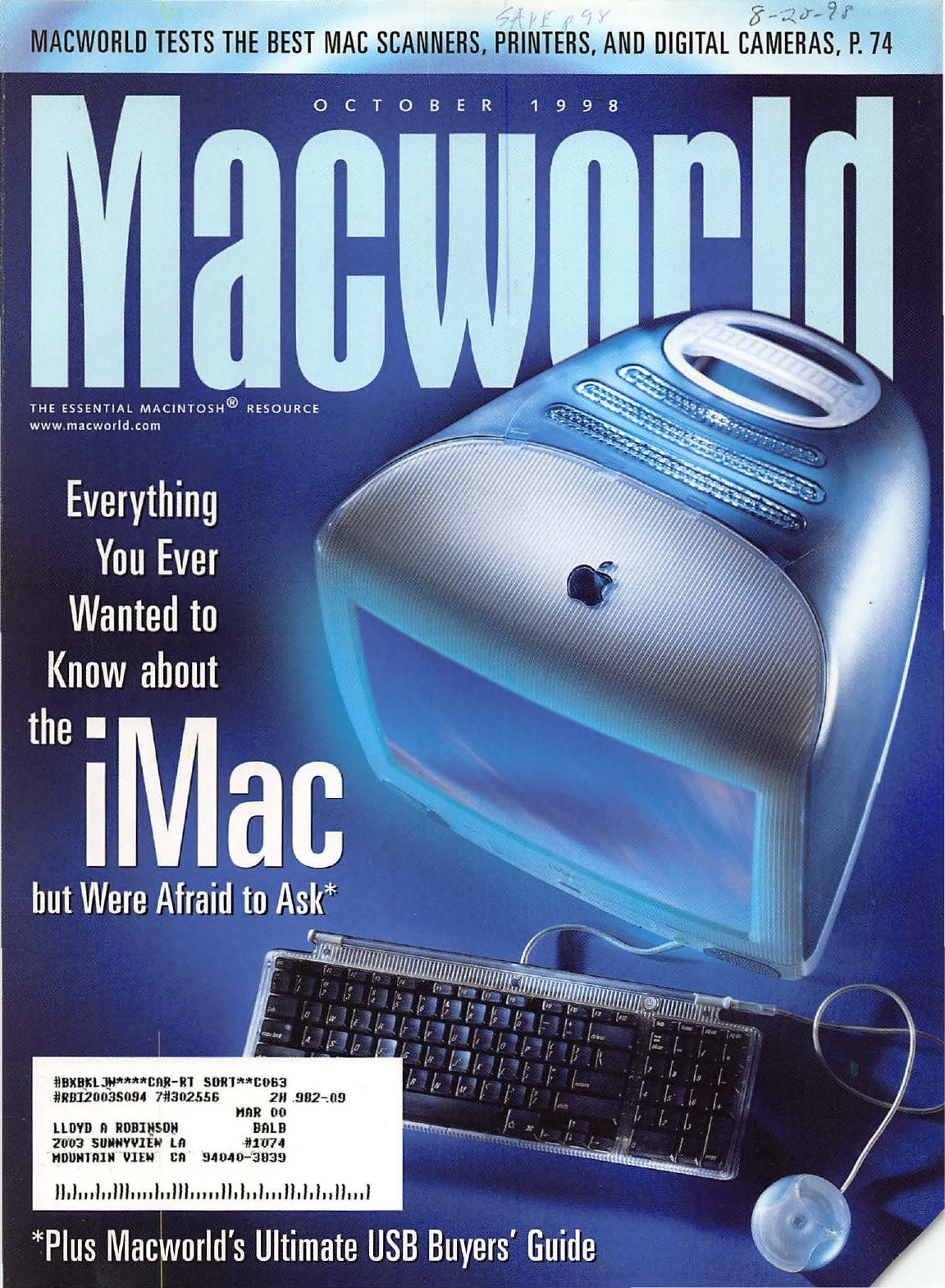 MacWorld 9810 October 1998