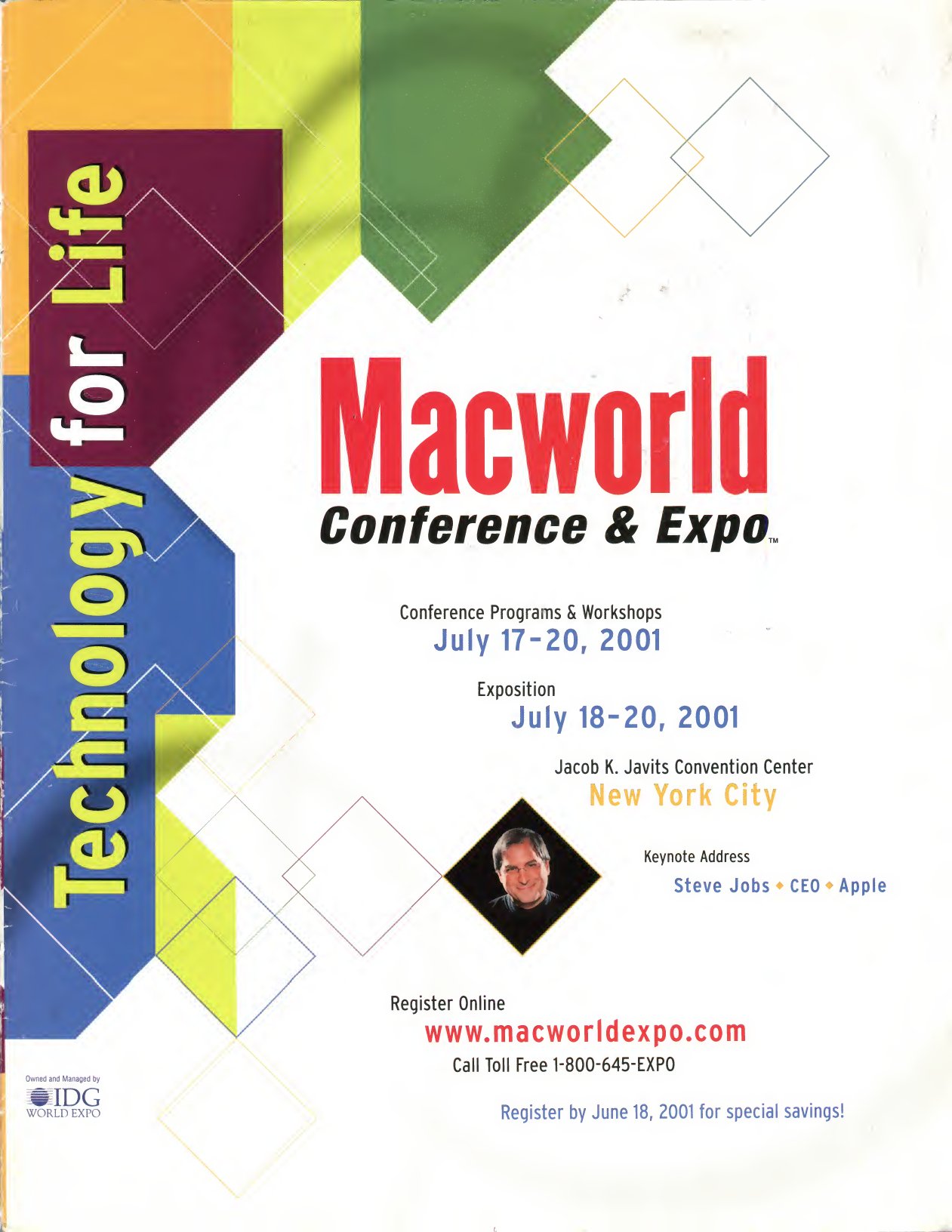Macworld Expo 2001 Program