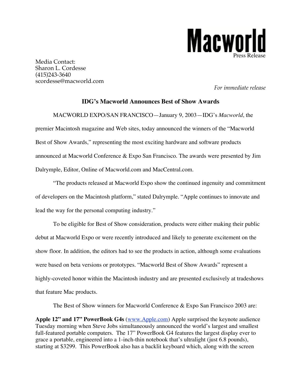 Macworld Guides BOS.SF03