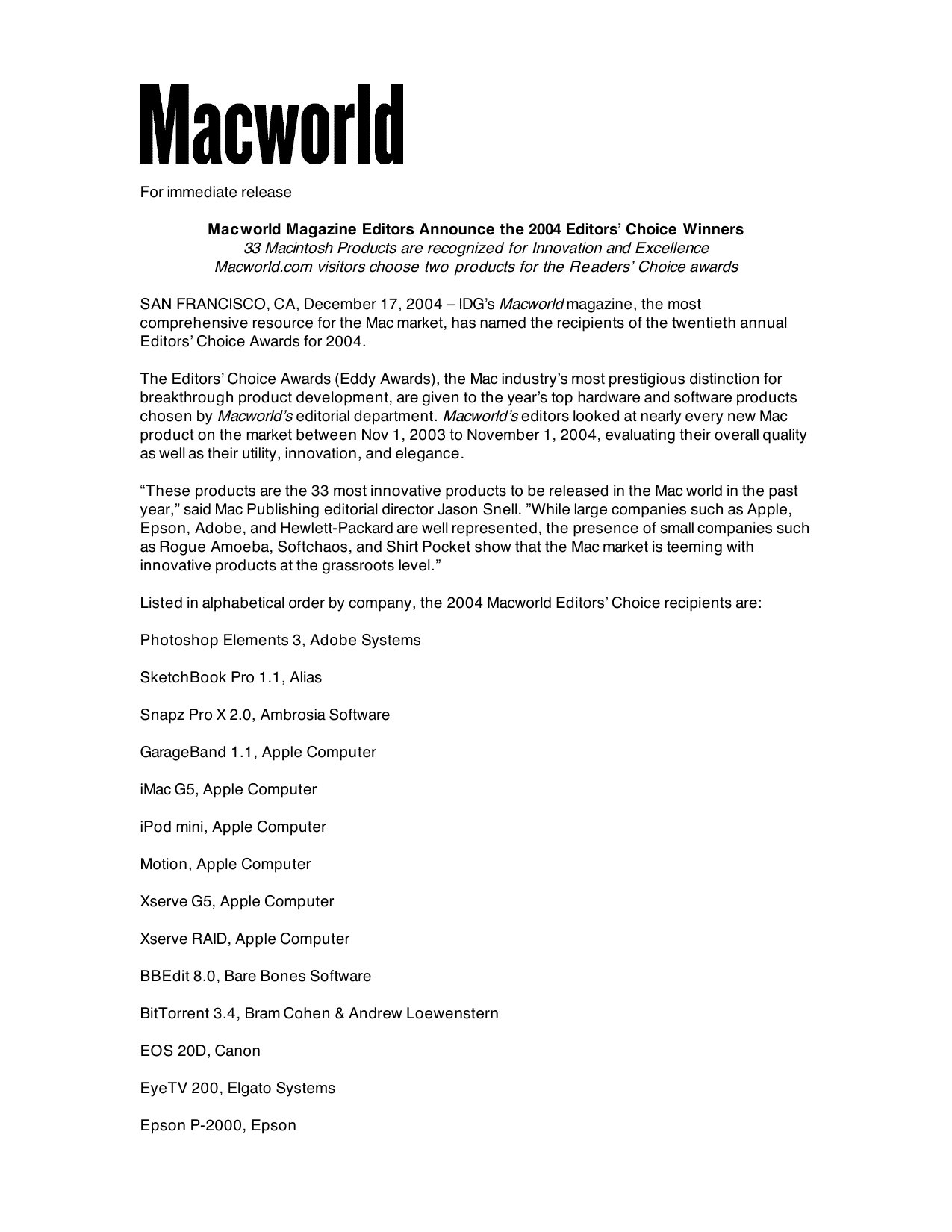 Macworld Guides eddy 1204