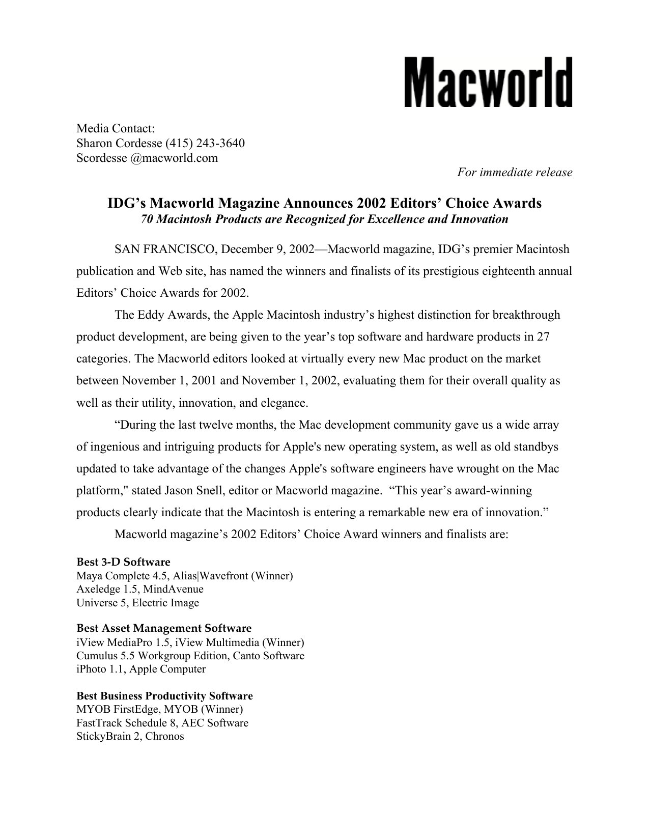 Macworld Guides EddyWinner12.02