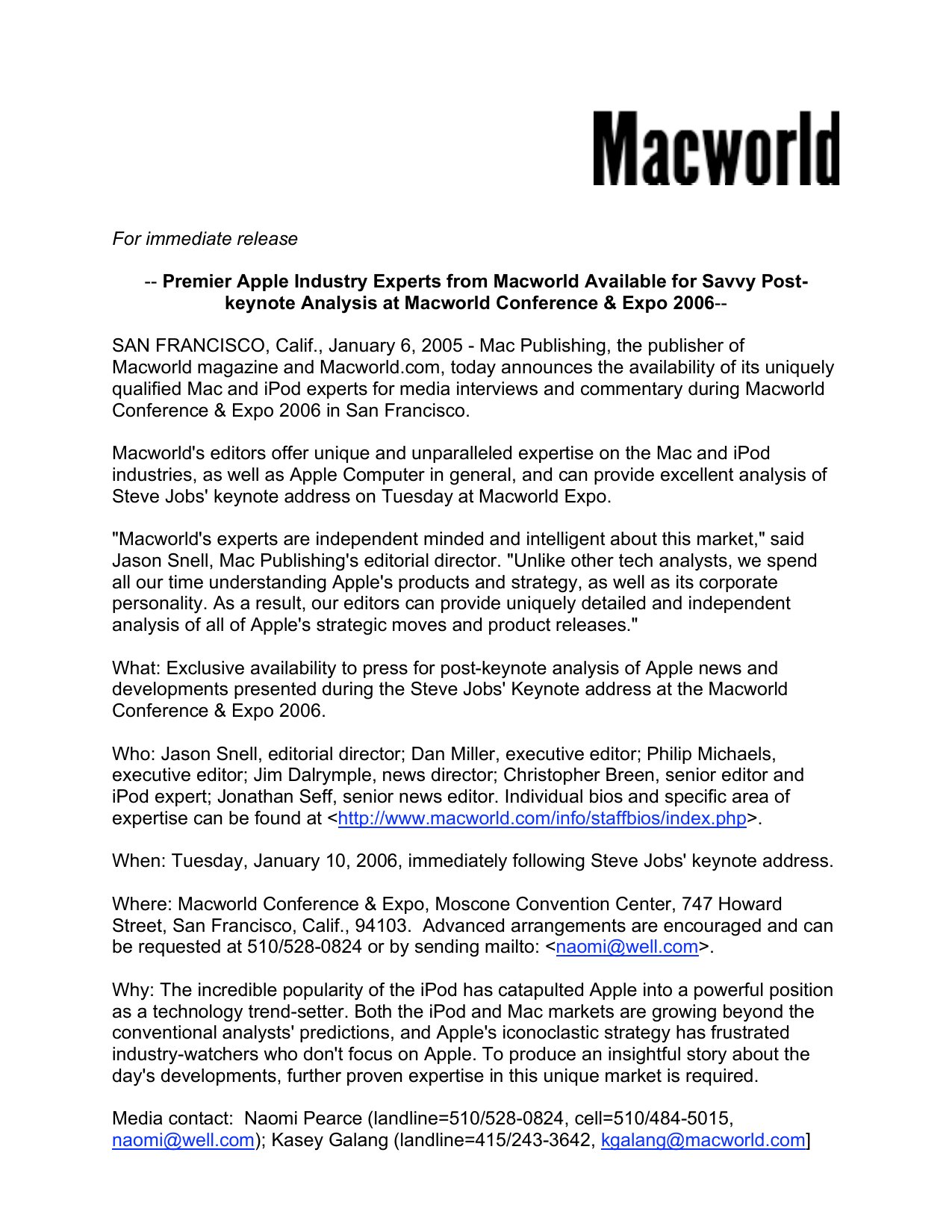 Macworld Guides expo06alert