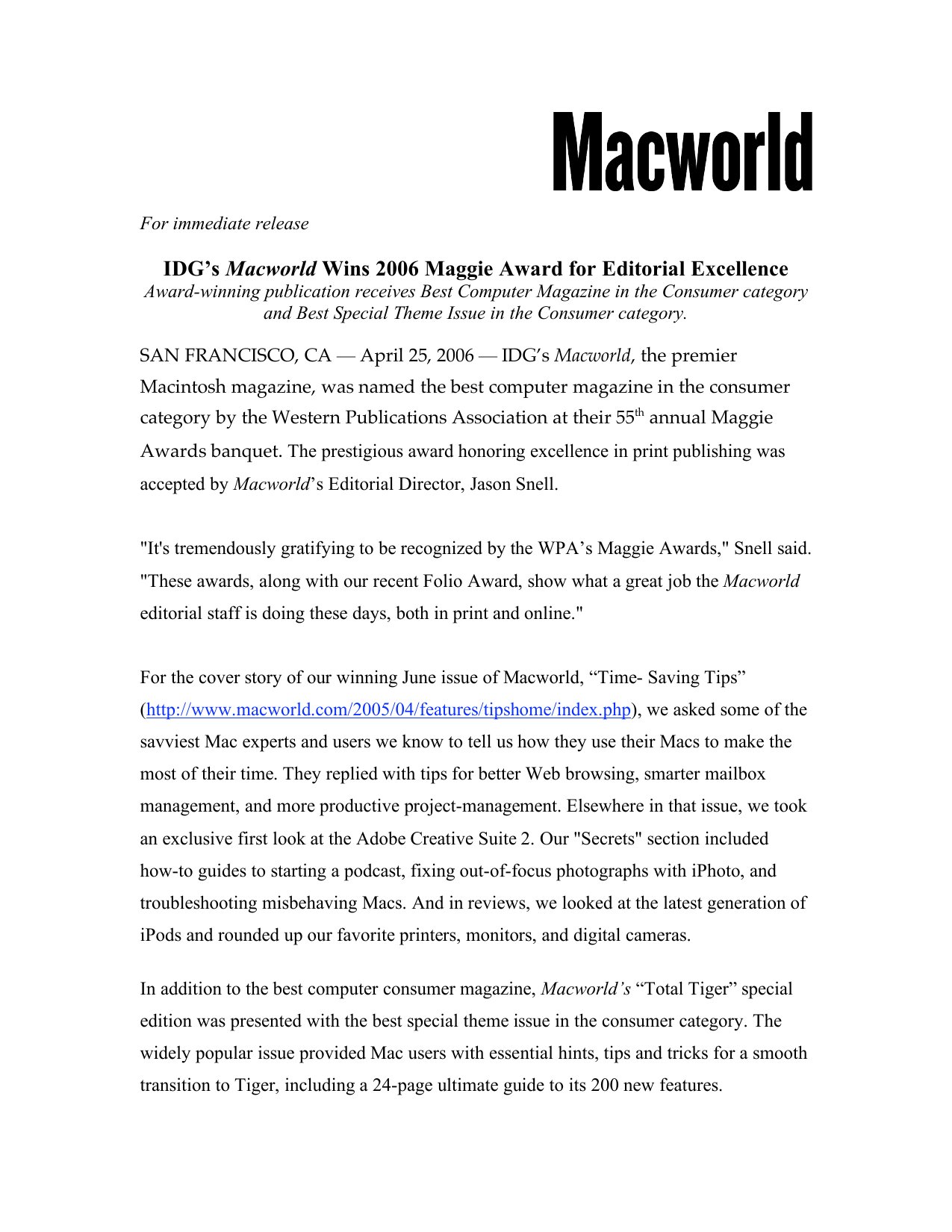Macworld Guides maggie06