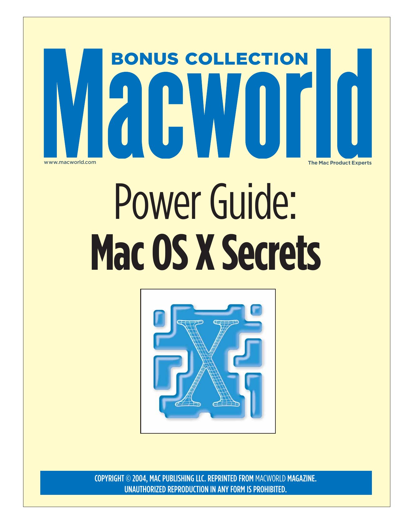 Macworld Guides OSXSecretsPowerGuide