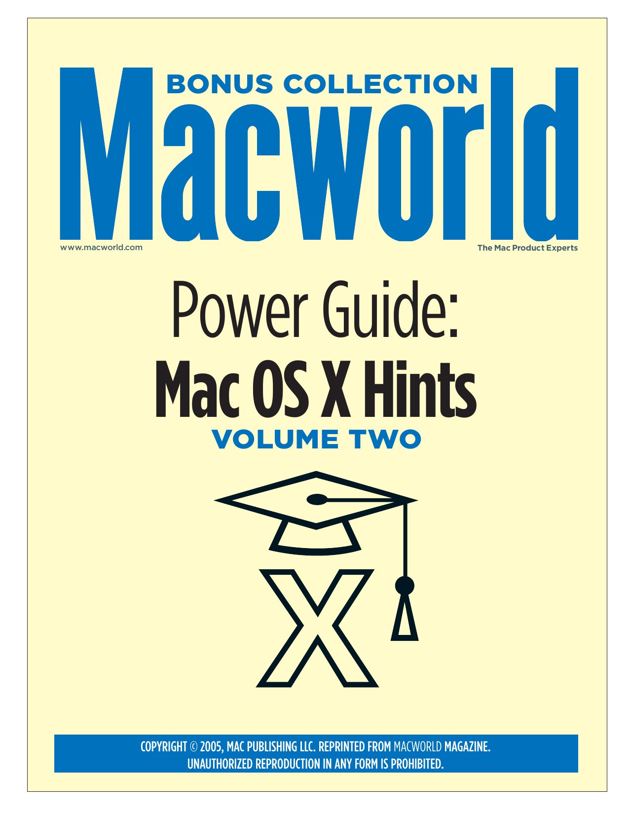 Macworld Guides vol3 hints