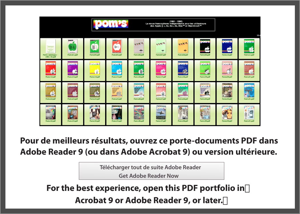 magazine poms full collection