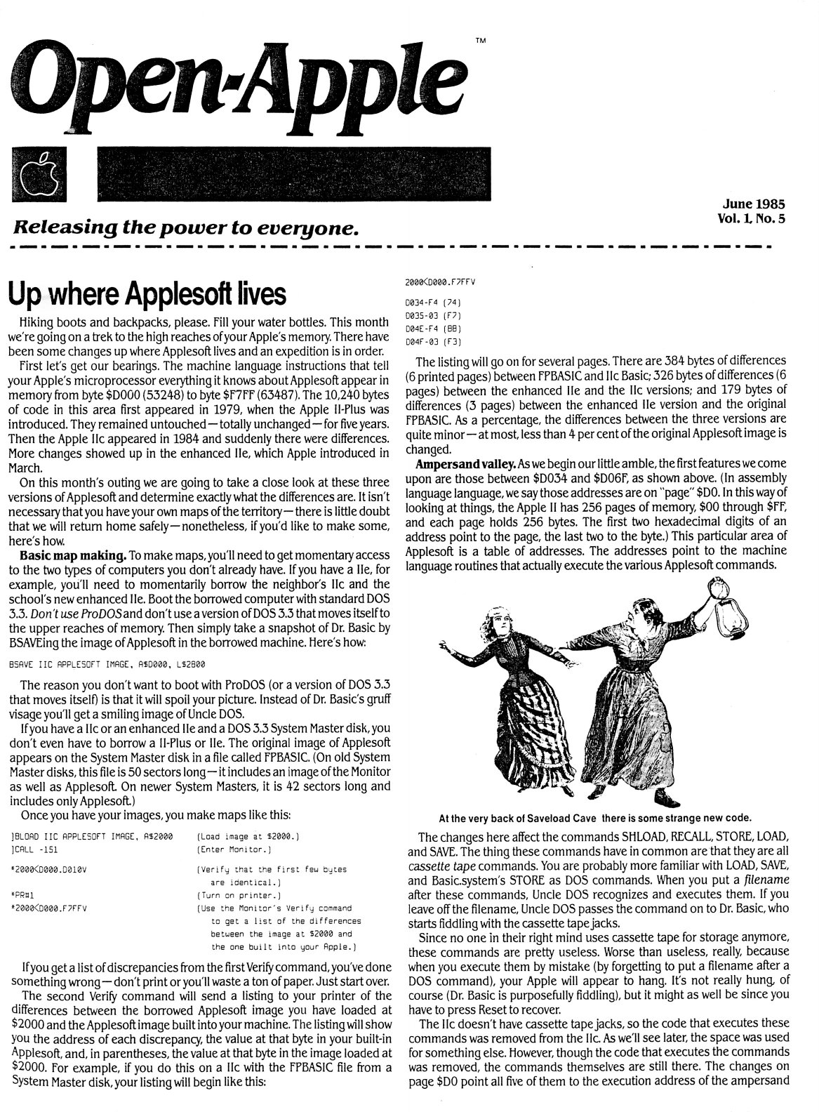 Open Apple 1985 06 June 1985 Vol 1 No 5