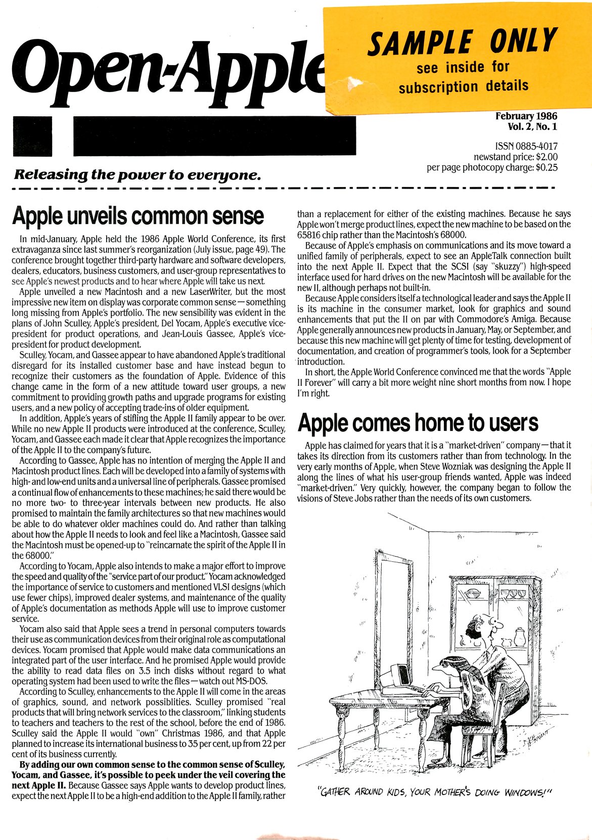 Open Apple 1986 02 February 1986 Vol 2 No 1