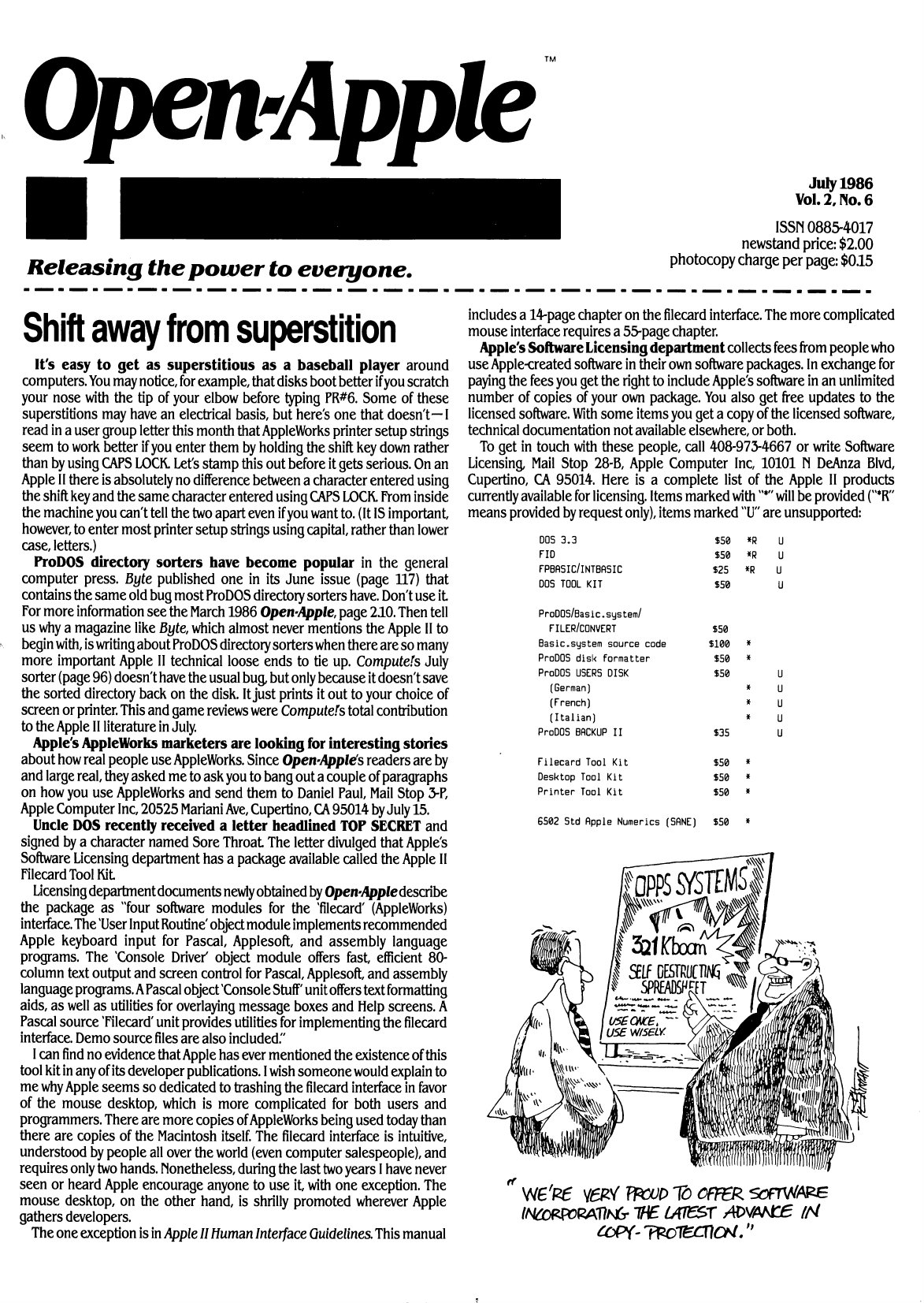 Open Apple 1986 07 July 1986 Vol 2 No 6