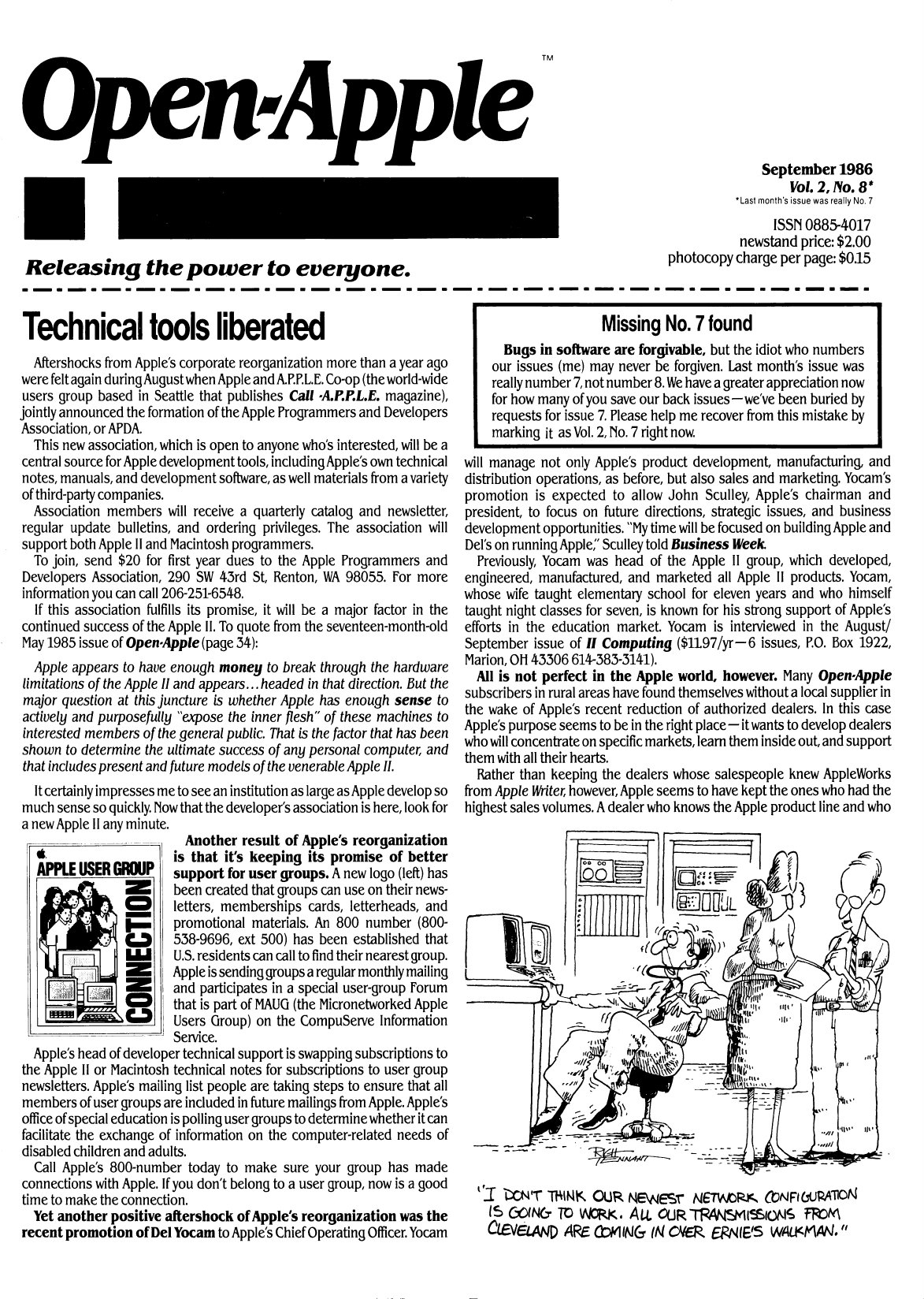 Open Apple 1986 09 September 1986 Vol 2 No 8