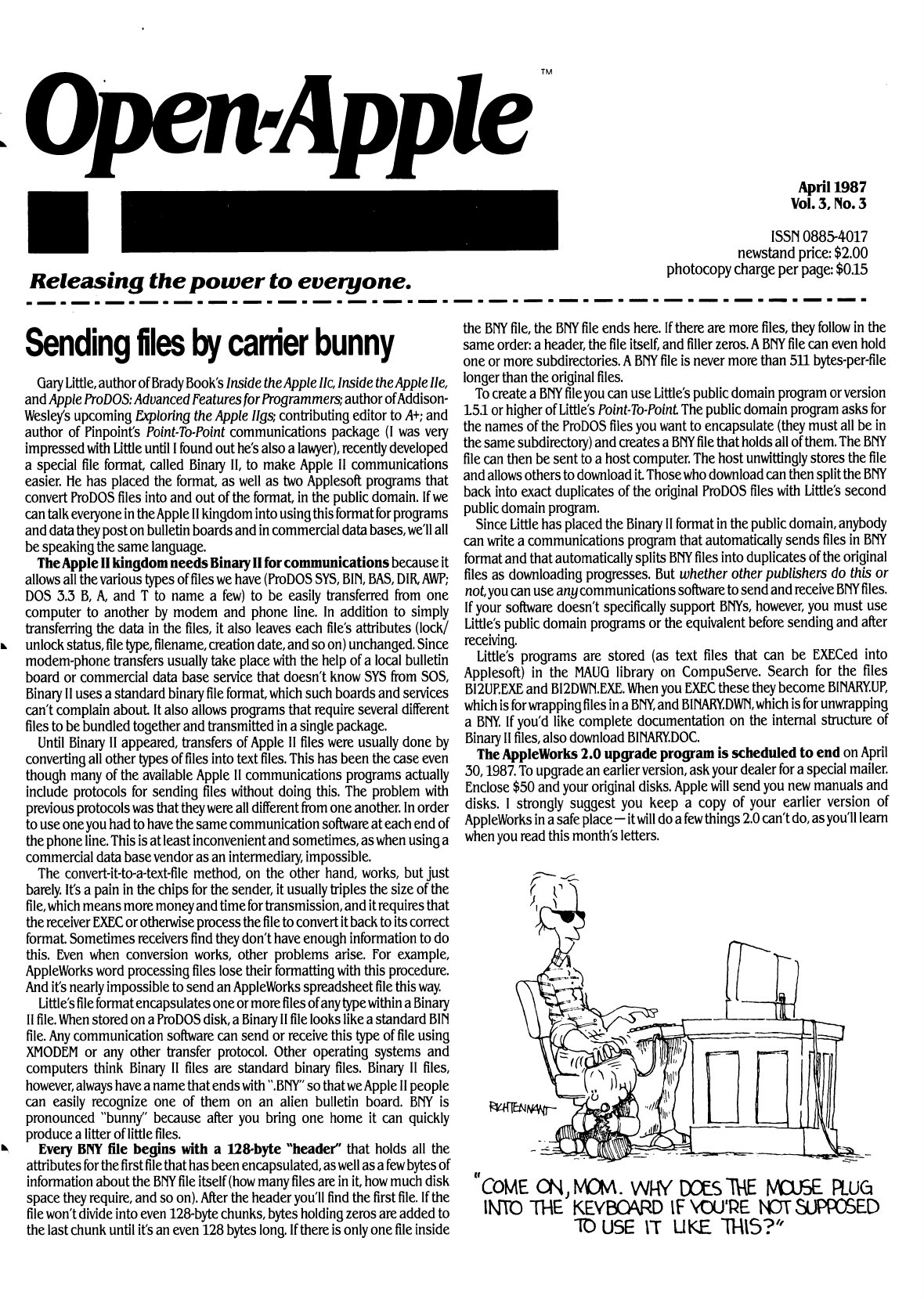 Open Apple 1987 04 April 1987 Vol 3 No 3